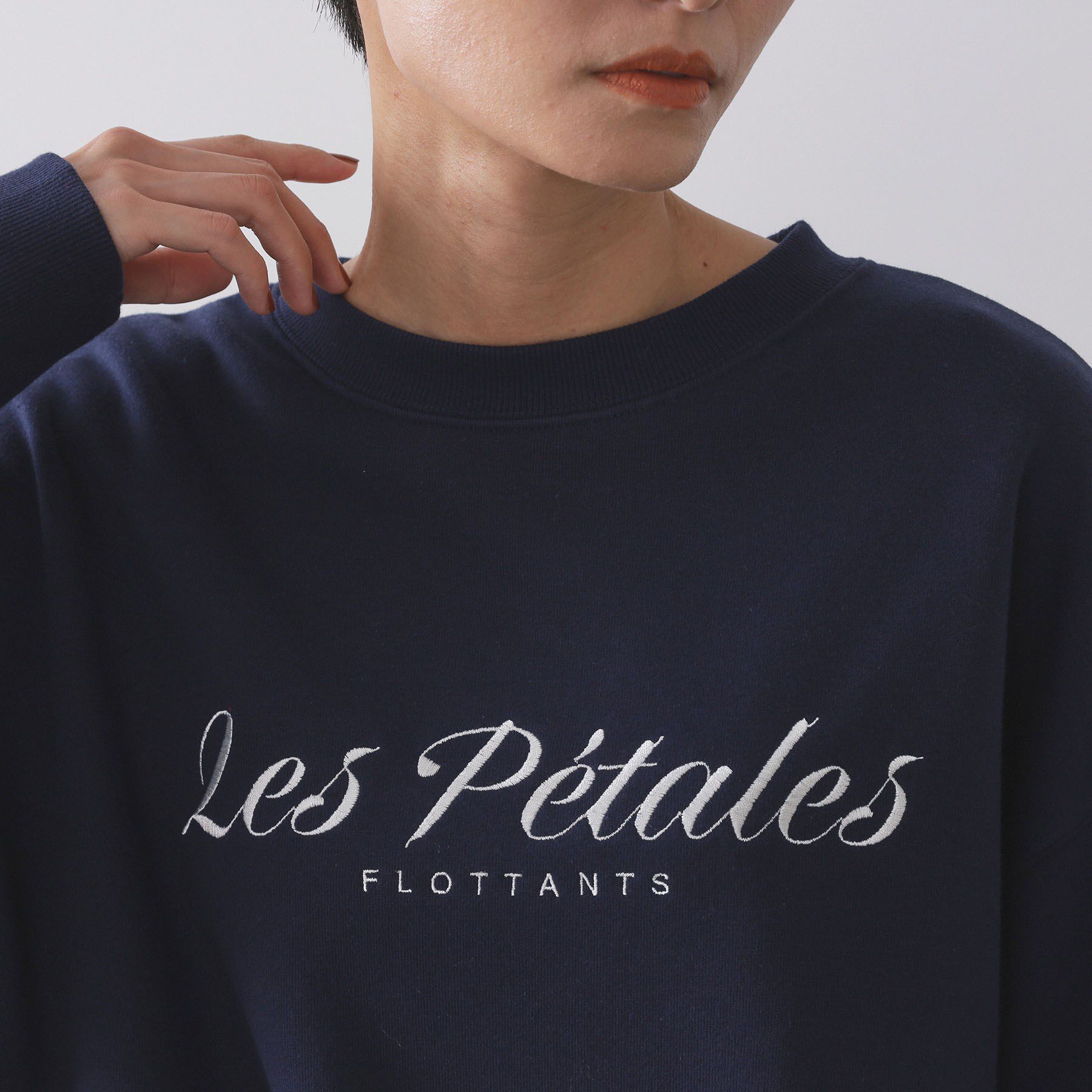 OPAQUE.CLIP「刺繍ロゴスウェット【洗濯機OK】」|Tシャツ・カットソー|