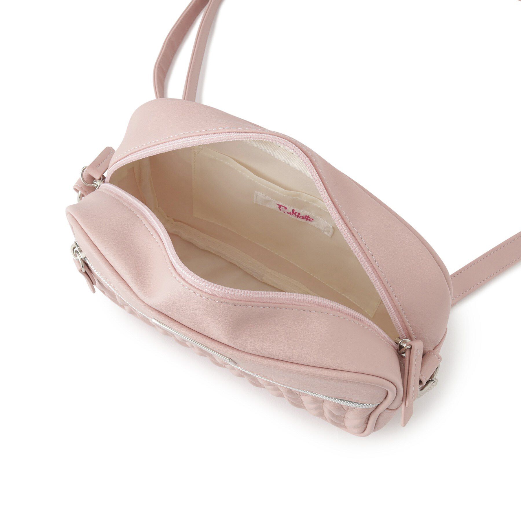 PINK-latte「ガーリーキルトショルダー」|ショルダー・メッセンジャー|