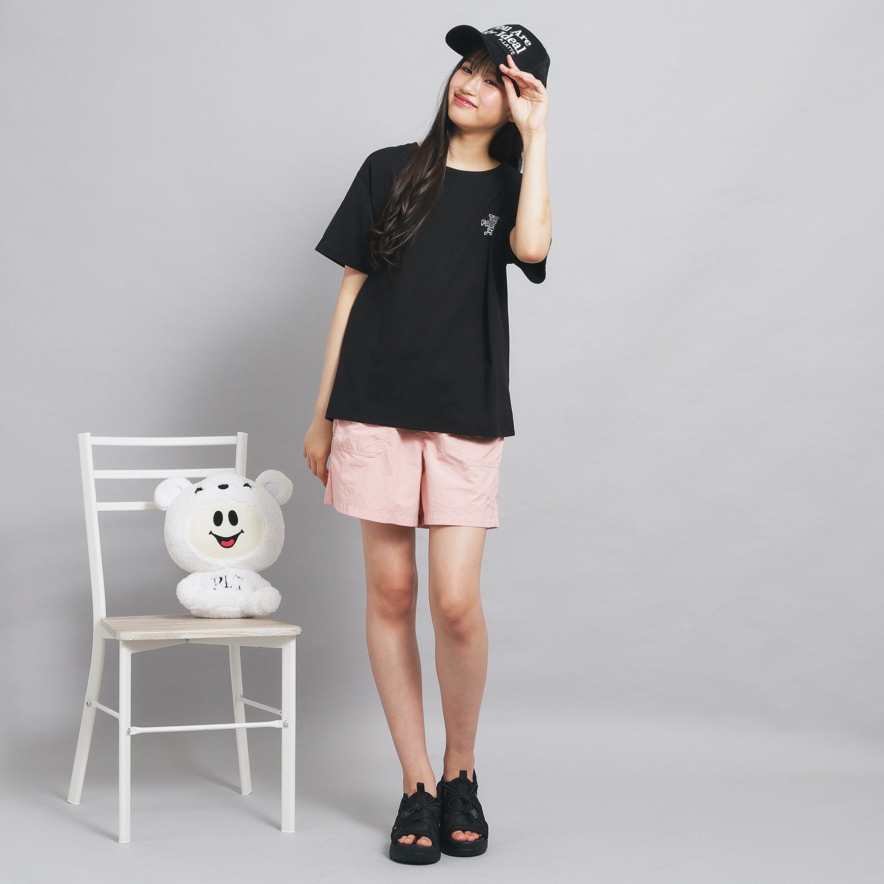 PINK-latte「マスコットTシャツ」|Tシャツ・カットソー|