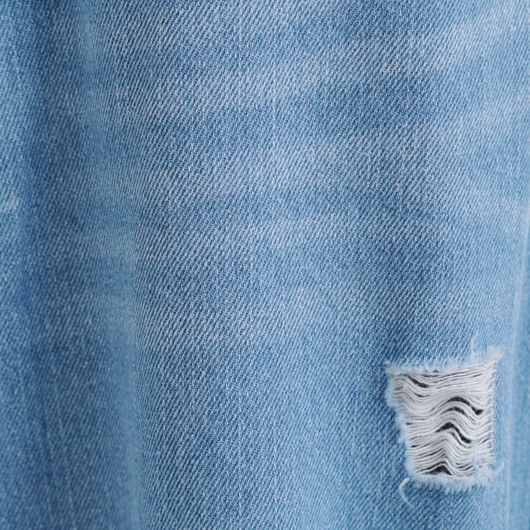 PINK-latte「ダメージワイドデニムパンツ」|その他|