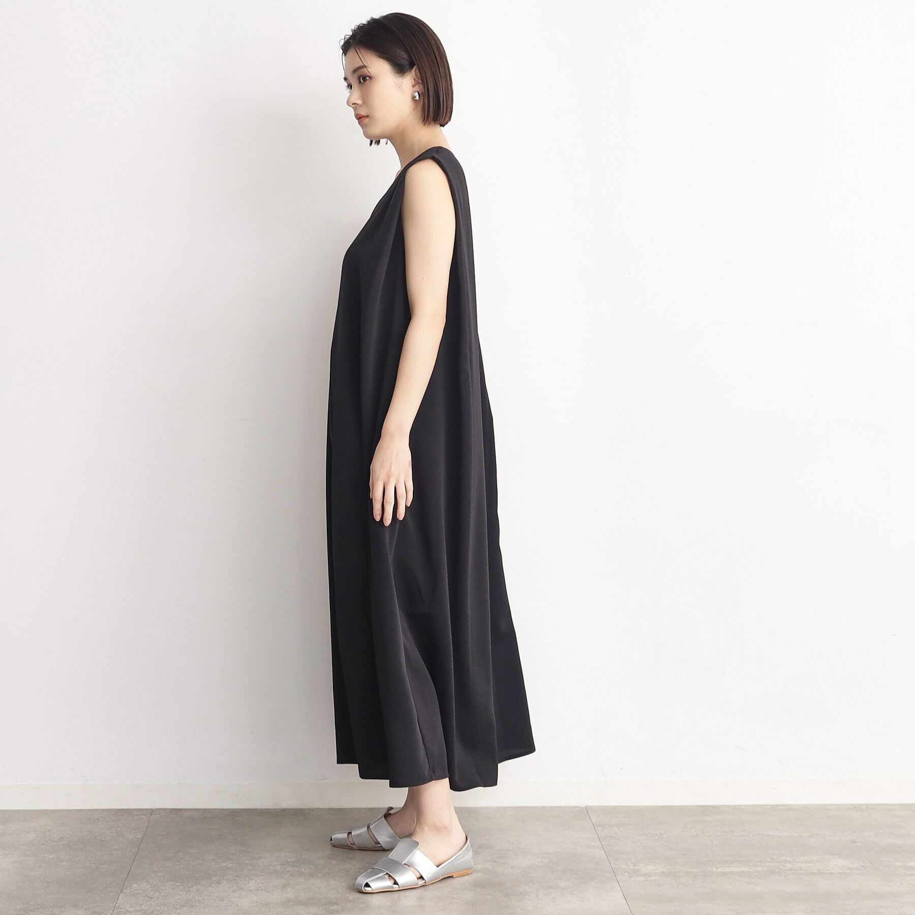 THE SHOP TK「【ラッシュガード／接触冷感／撥水／UVケア／洗える】MIZUGIWA_ノースリーブワンピース」|ワンピース|