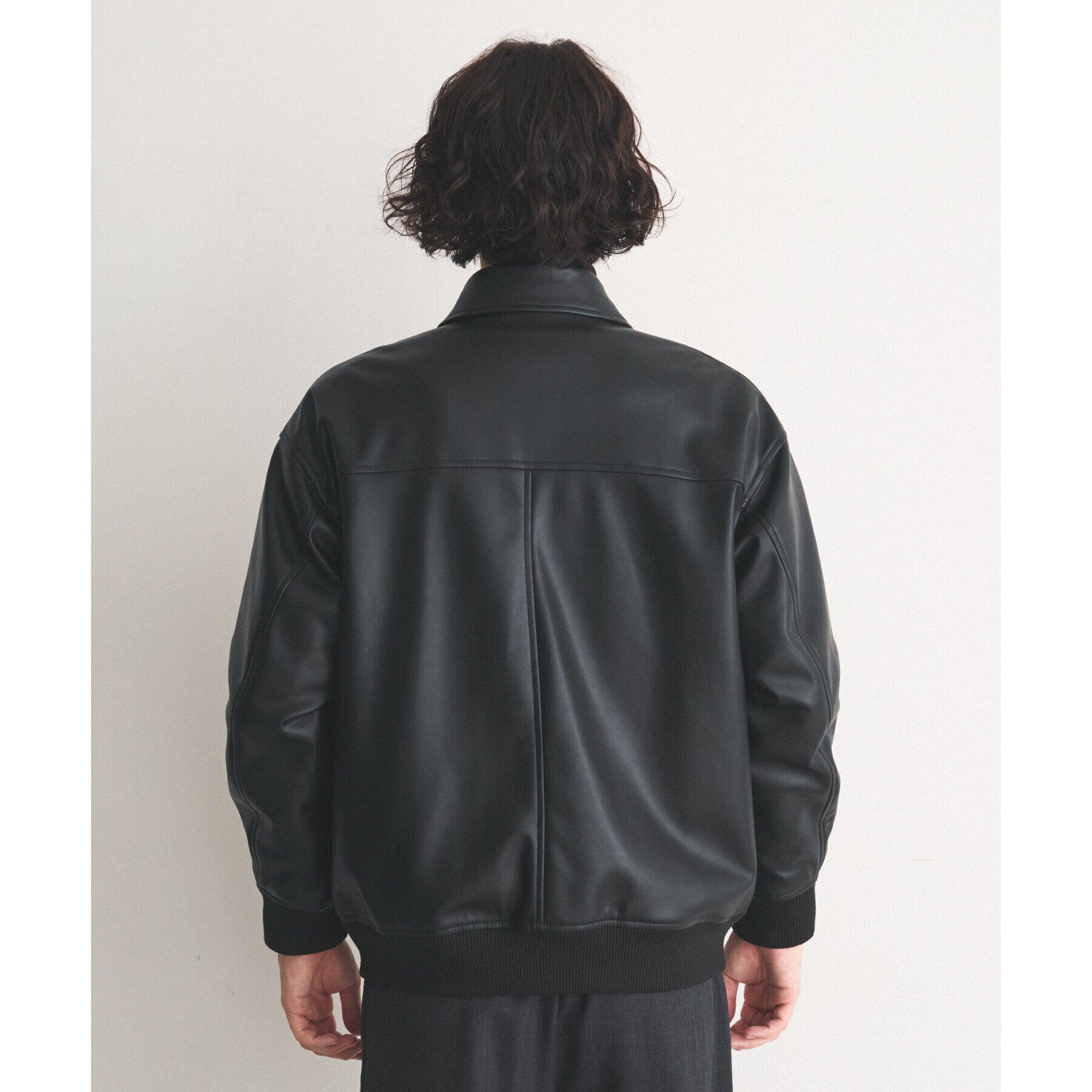 THE SHOP TK「ヴィンテージライクA2ブルゾン ビッグシルエット」|ブルゾン・スタジャン|