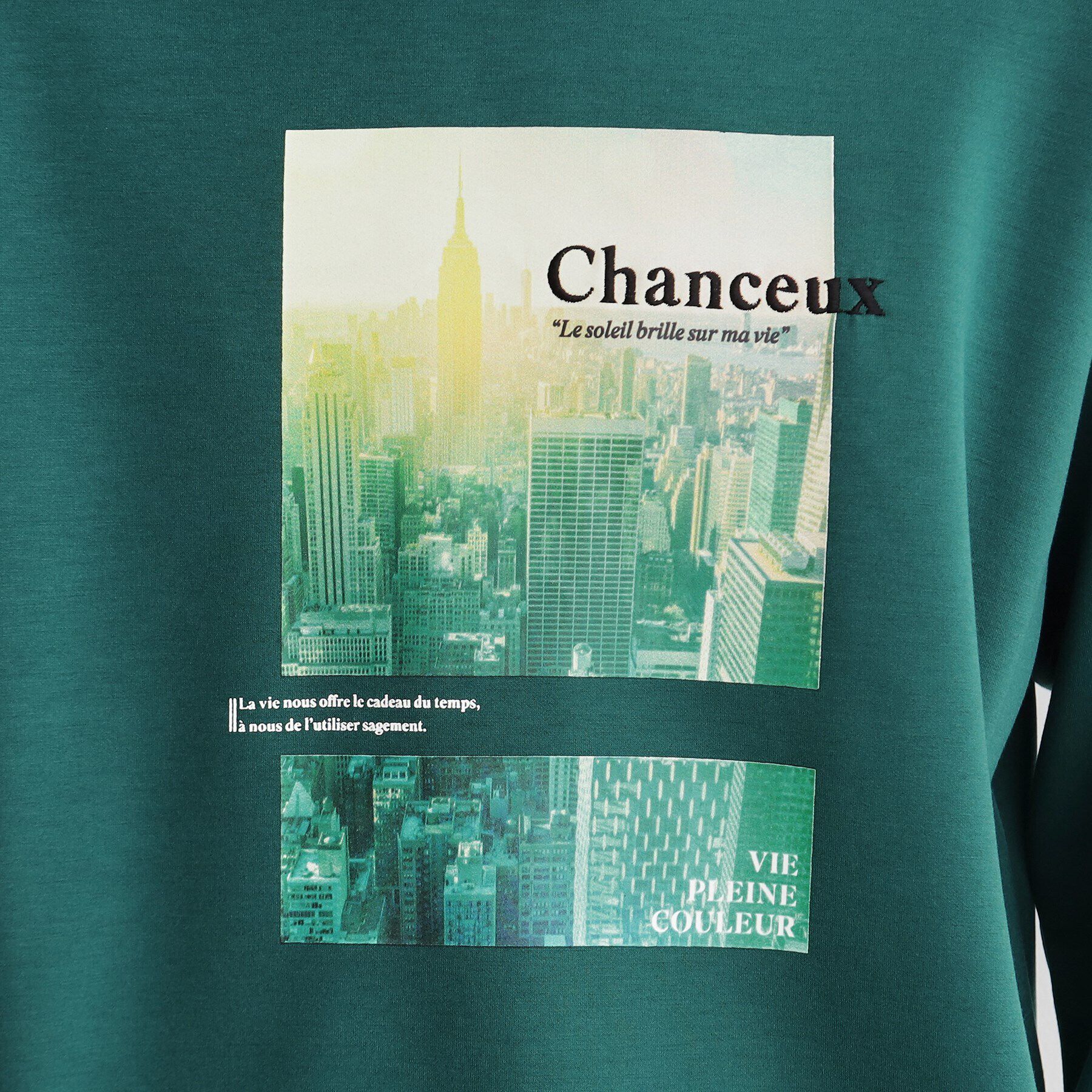 THE SHOP TK「プリントダンボールパーカー ビッグシルエット／ユニセックス」|パーカー|