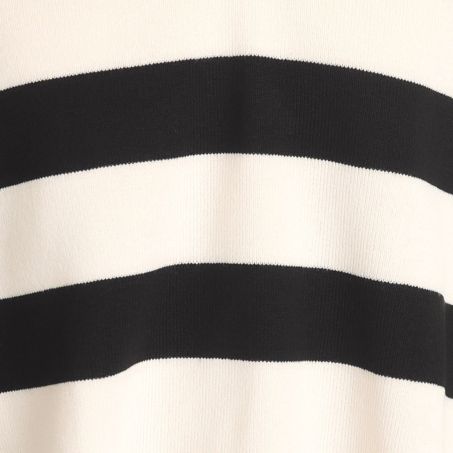 THE SHOP TK「ボーダーポロニット【洗える】」|ニット・セーター|