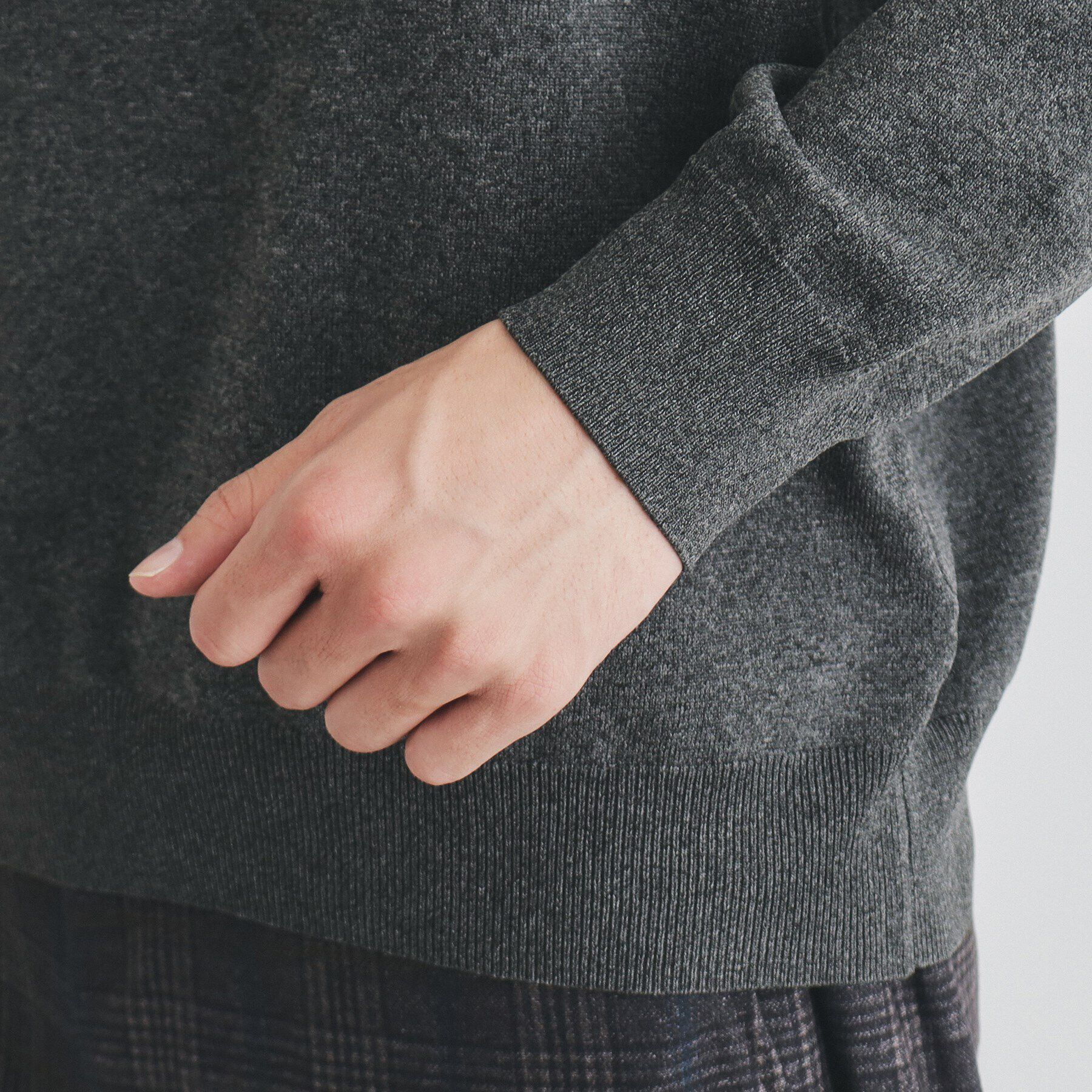 THE SHOP TK「ライトポリタートルニット」|ニット・セーター|