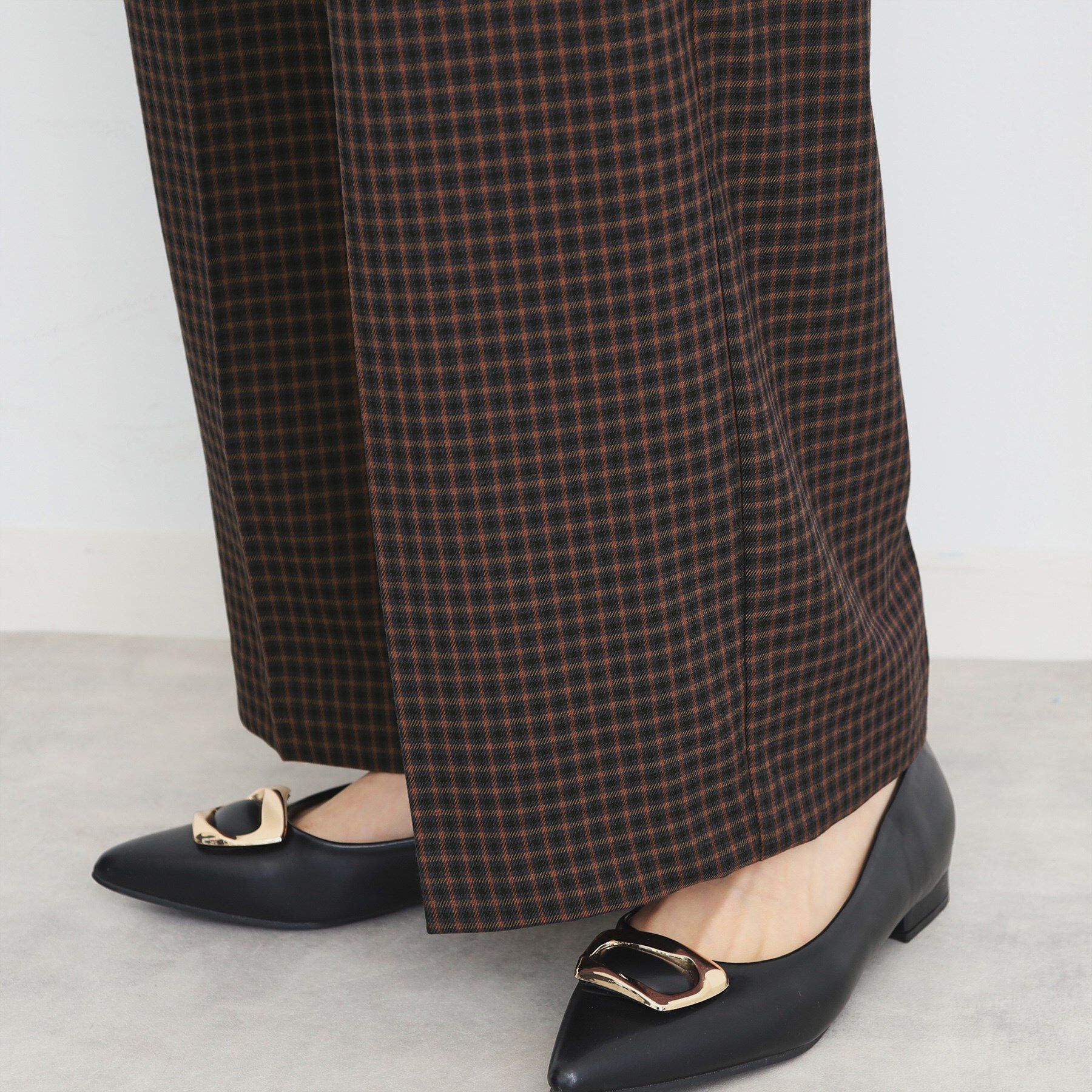 THE SHOP TK「【洗えるパンツ】裏起毛タックワイド」|その他|