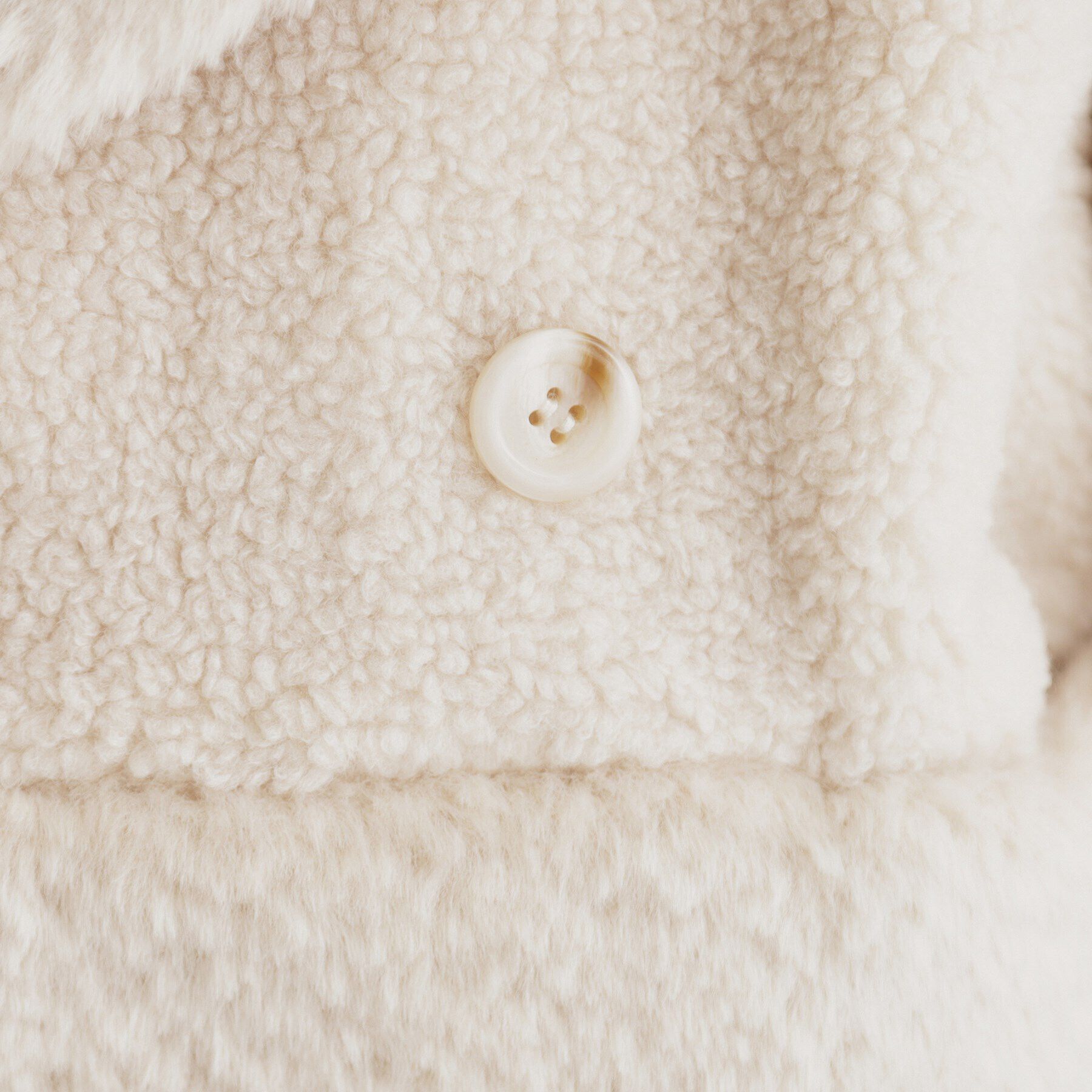 THE SHOP TK「マシュマロボア素材切替Ｐコート」|ピーコート|