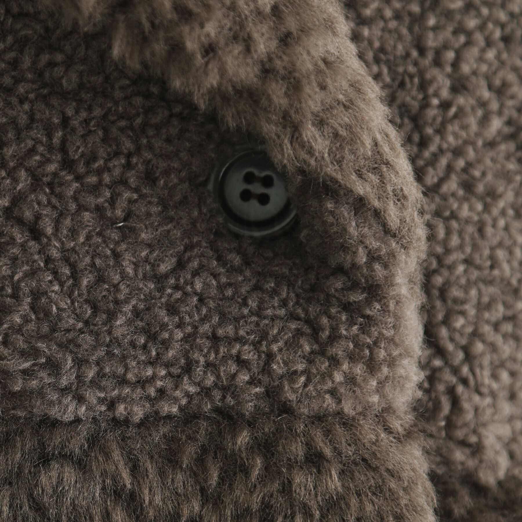 THE SHOP TK「マシュマロボア素材切替Ｐコート」|ピーコート|