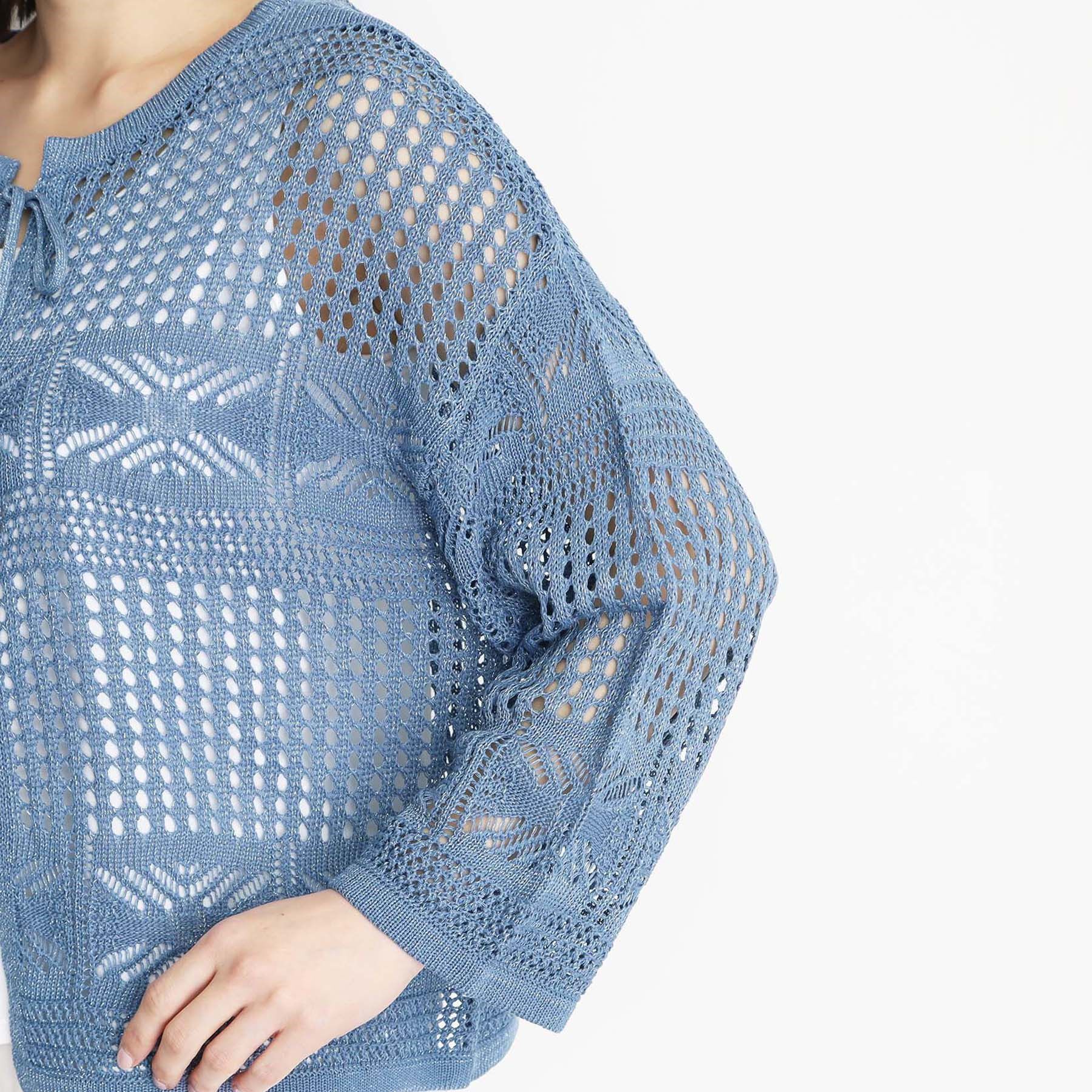 THE SHOP TK「【前後2WAY】タンク付透かし柄ニット/洗える」|その他|