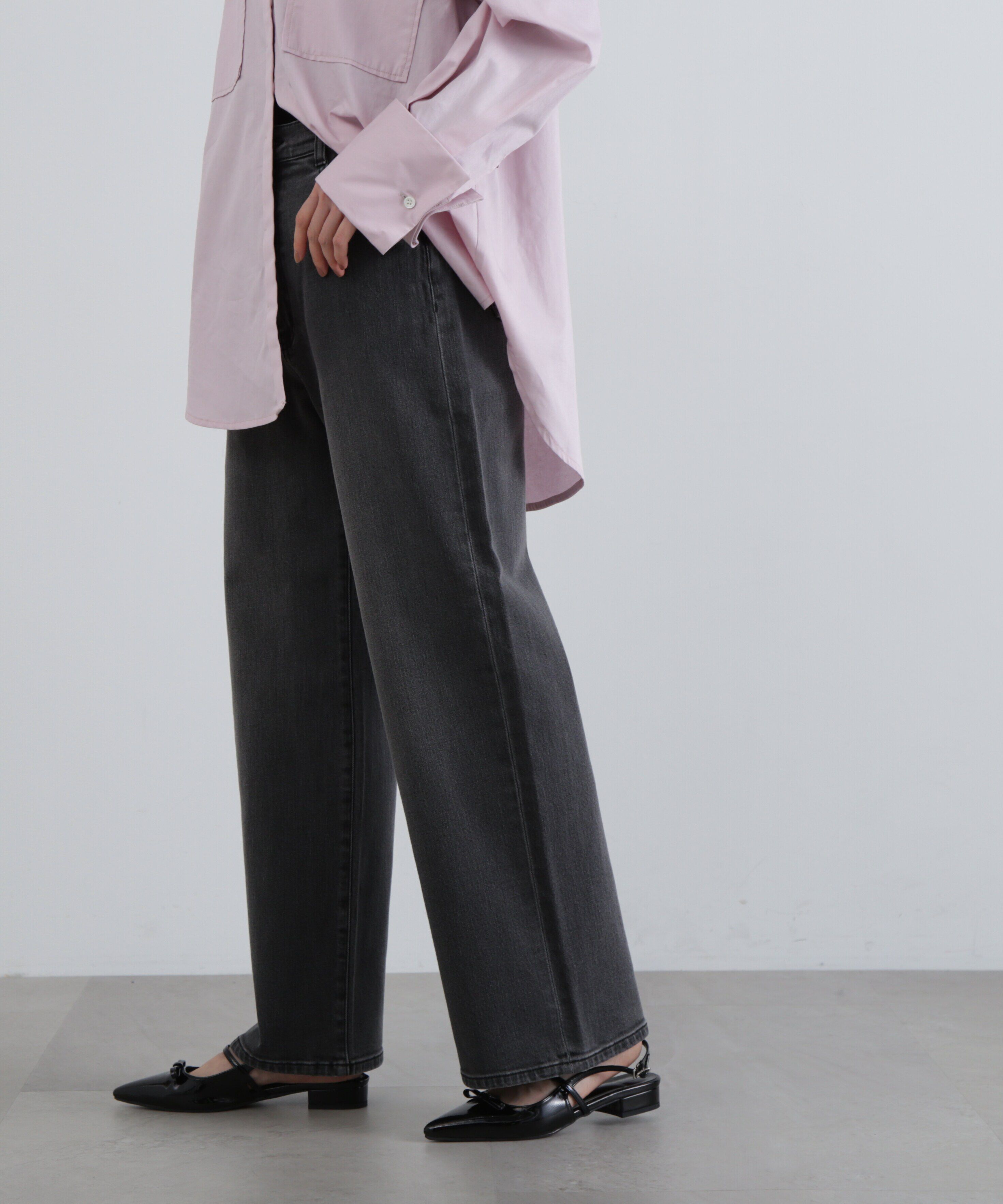  「5ポケットワイドデニムパンツ」|その他|