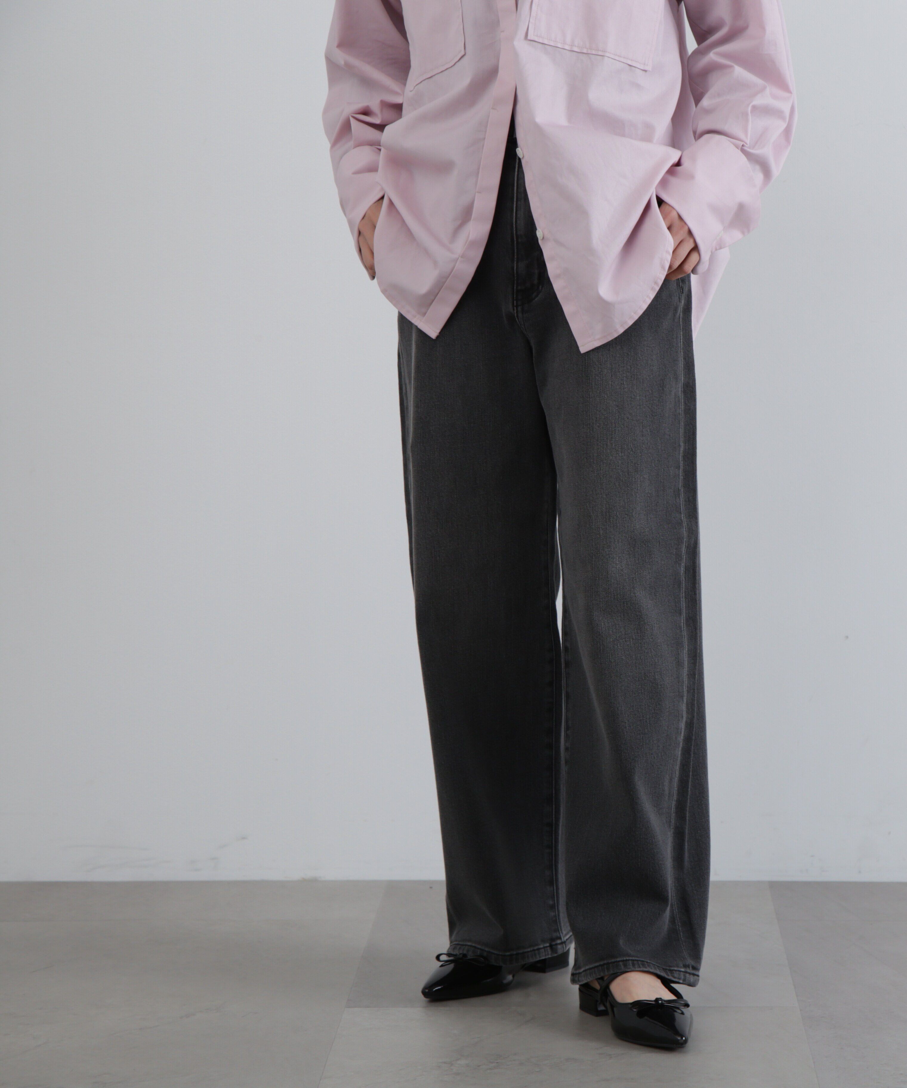  「5ポケットワイドデニムパンツ」|その他|