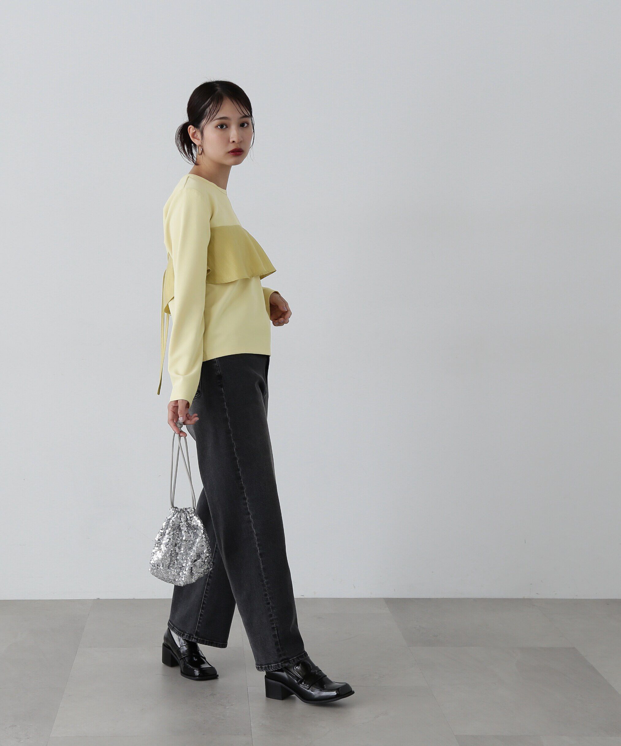  「5ポケットワイドデニムパンツ」|その他|