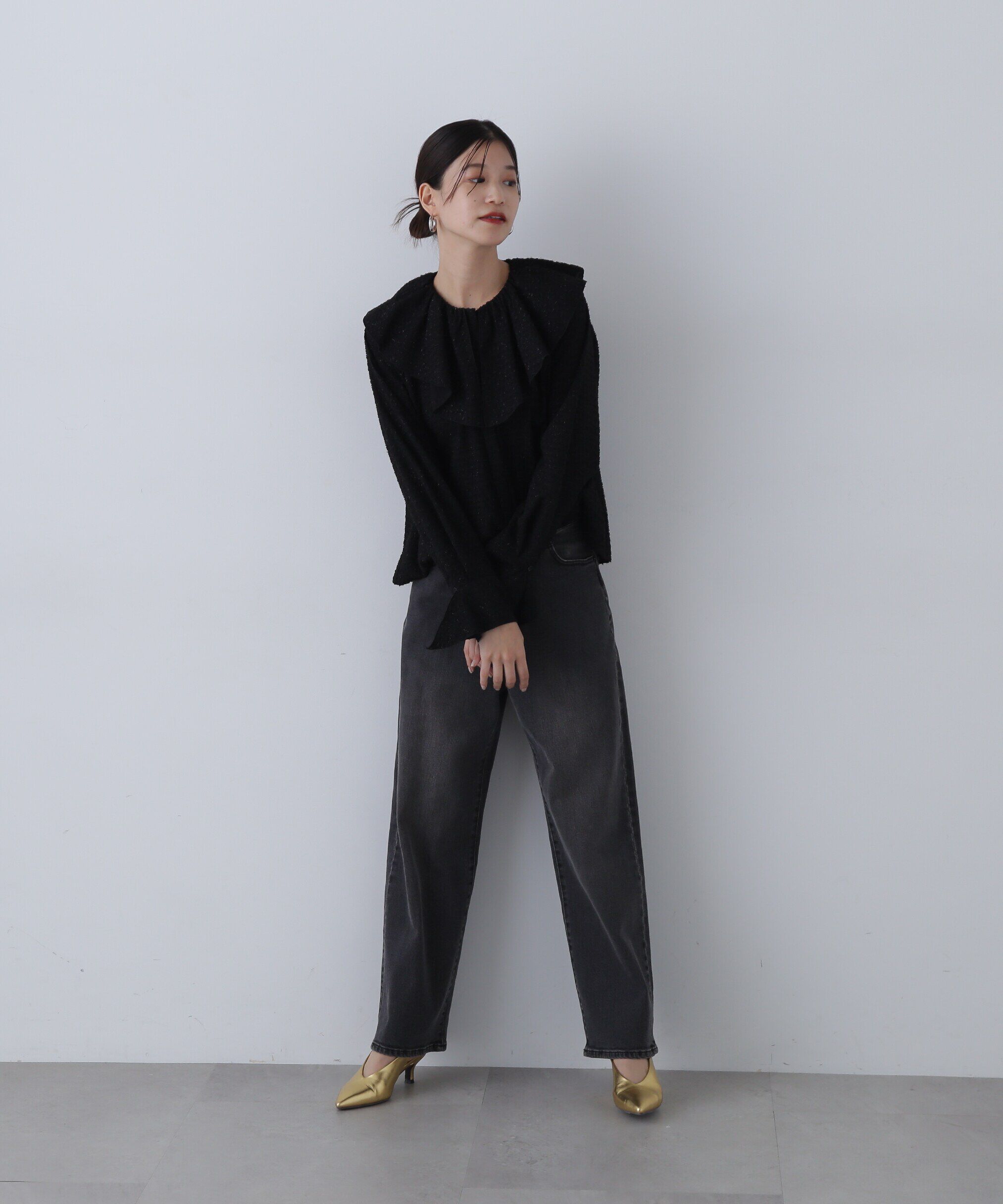  「5ポケットワイドデニムパンツ」|その他|