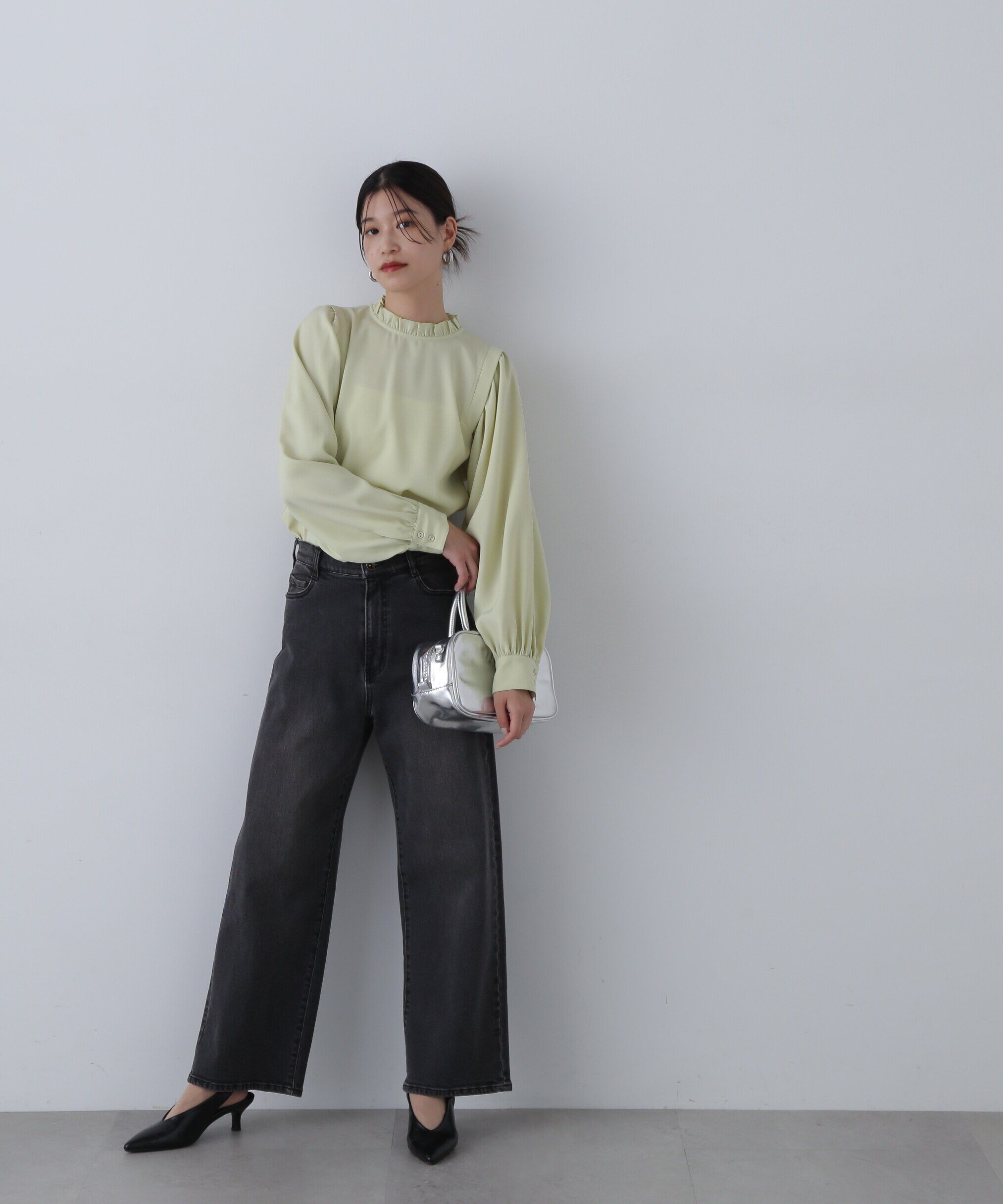  「5ポケットワイドデニムパンツ」|その他|