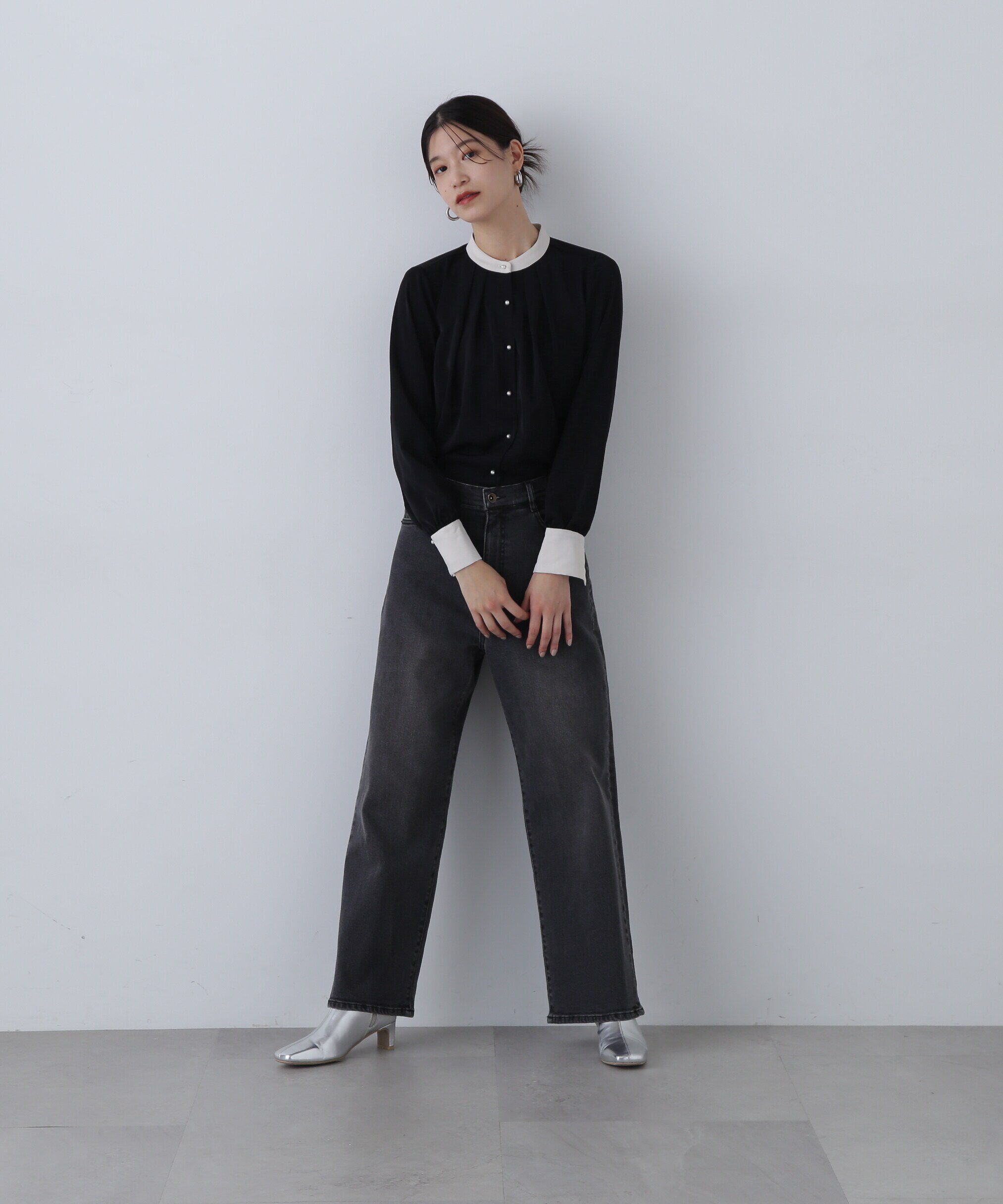  「5ポケットワイドデニムパンツ」|その他|