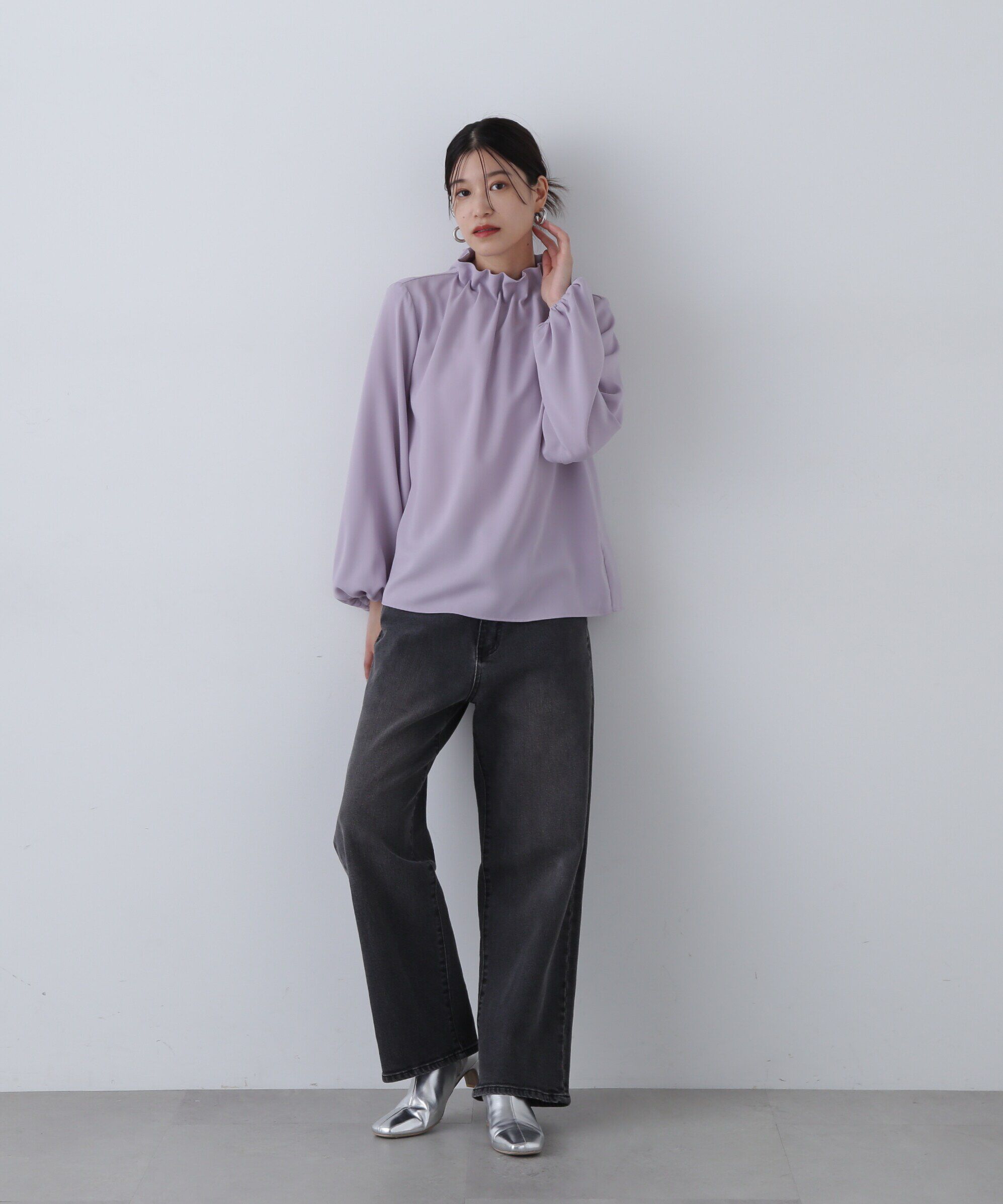  「5ポケットワイドデニムパンツ」|その他|