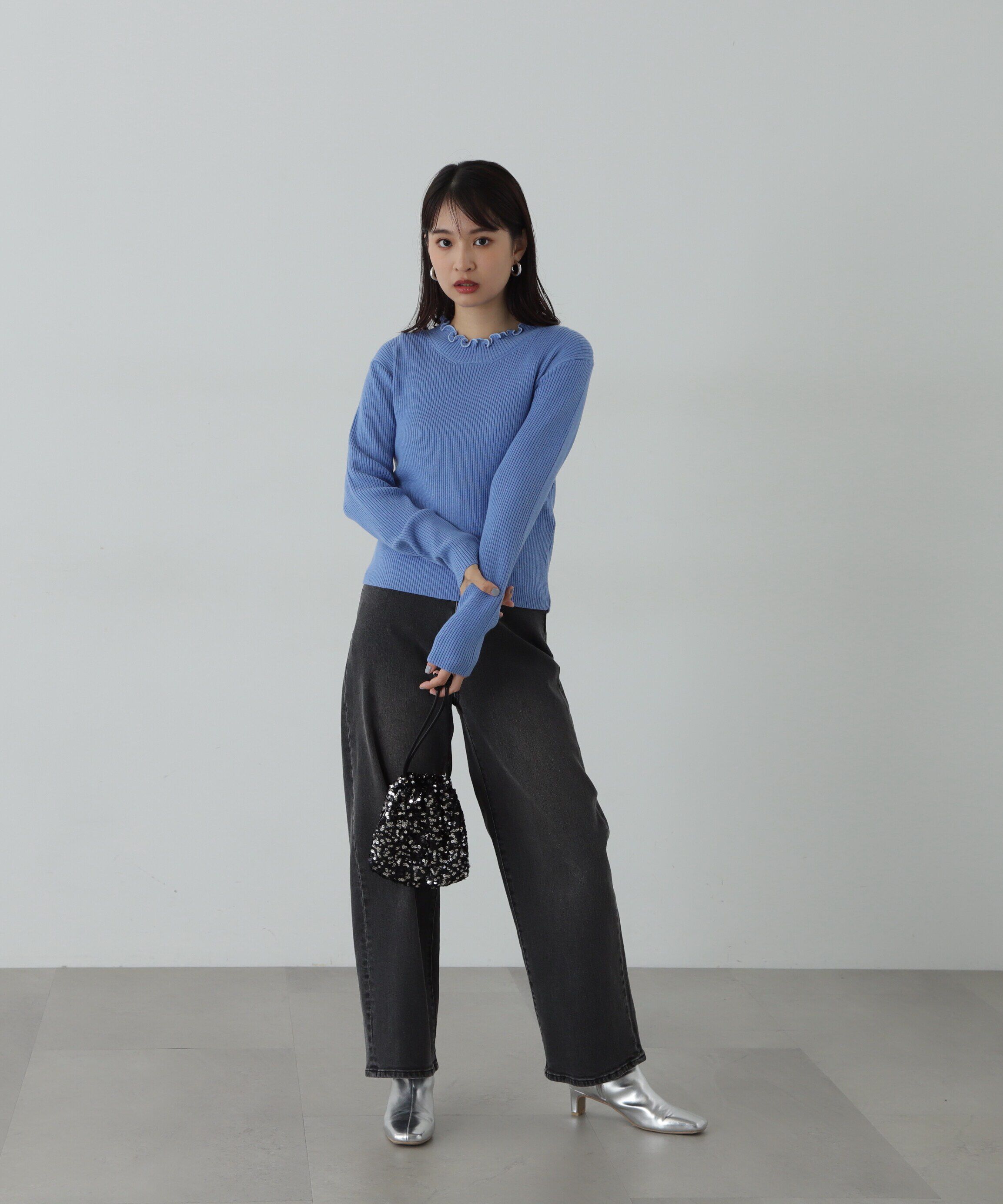  「5ポケットワイドデニムパンツ」|その他|