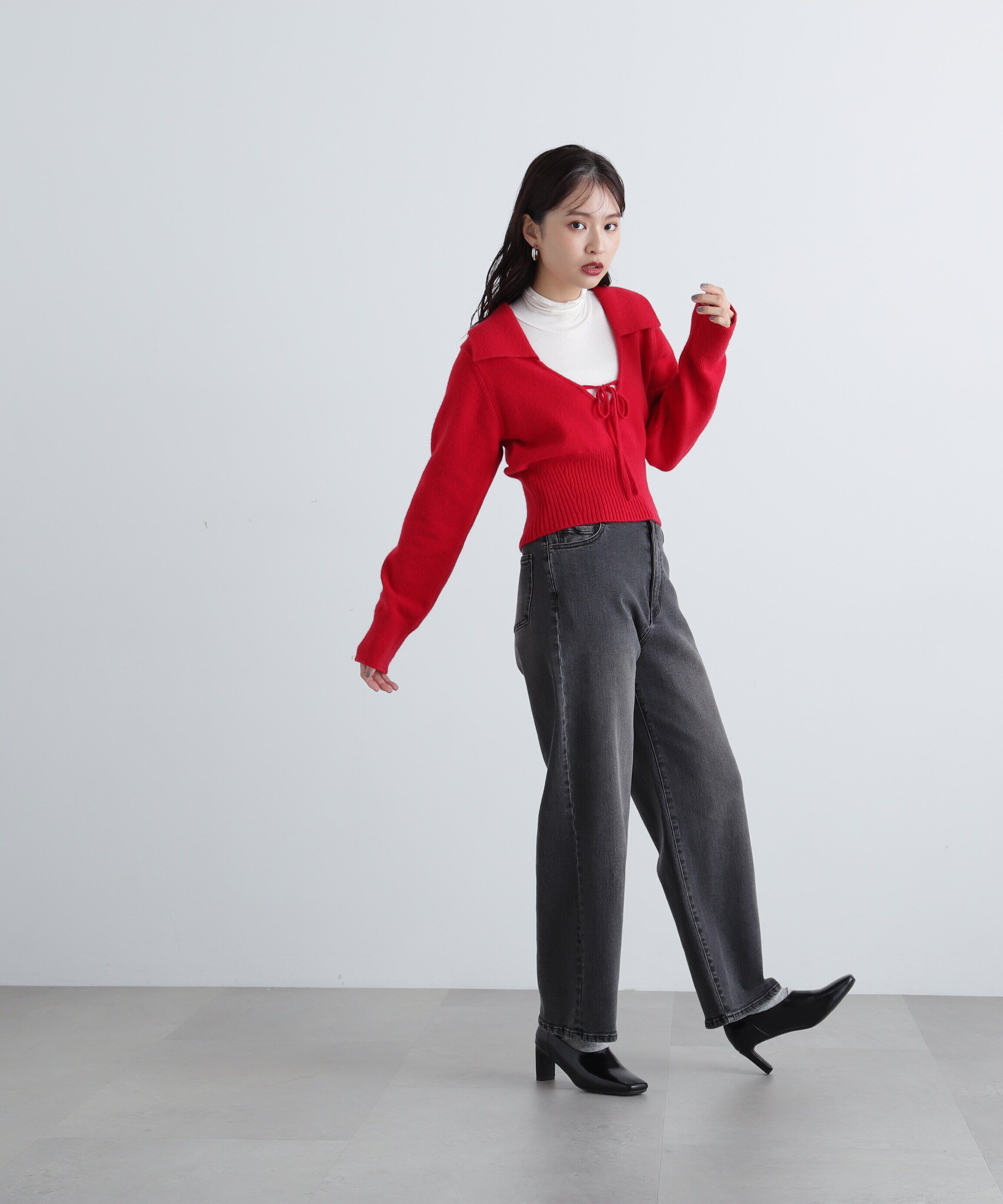  「5ポケットワイドデニムパンツ」|その他|