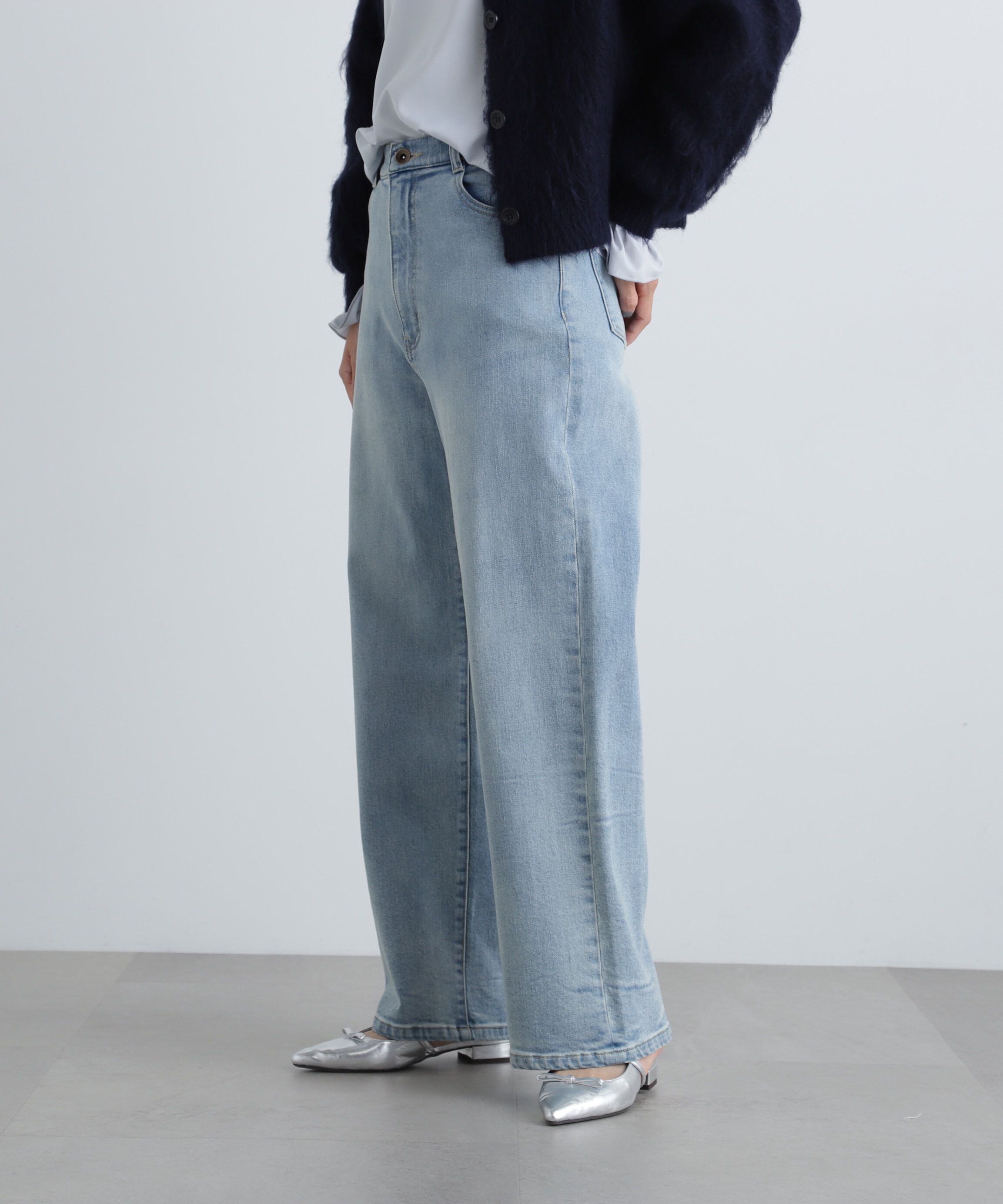  「5ポケットワイドデニムパンツ」|その他|