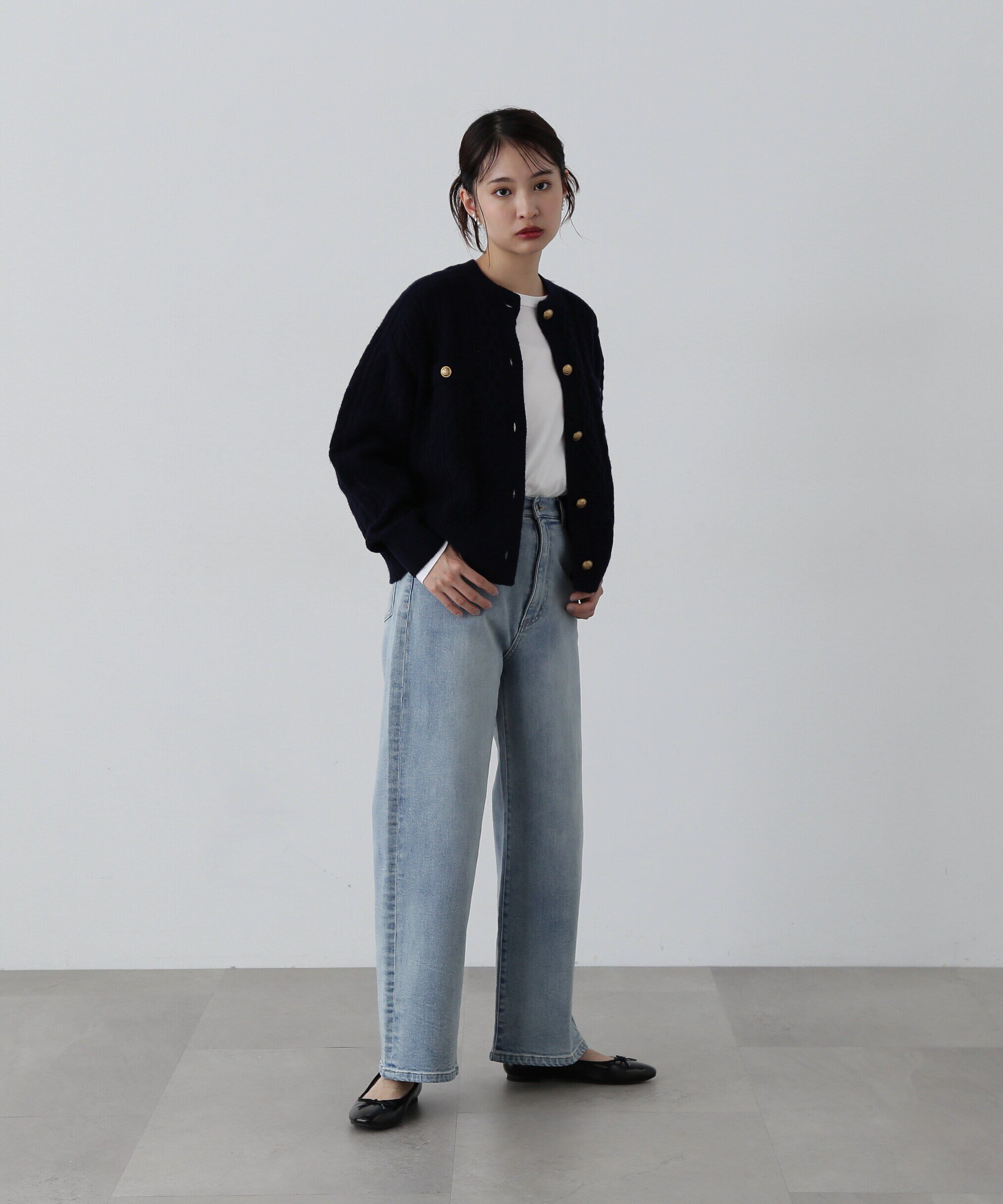  「5ポケットワイドデニムパンツ」|その他|