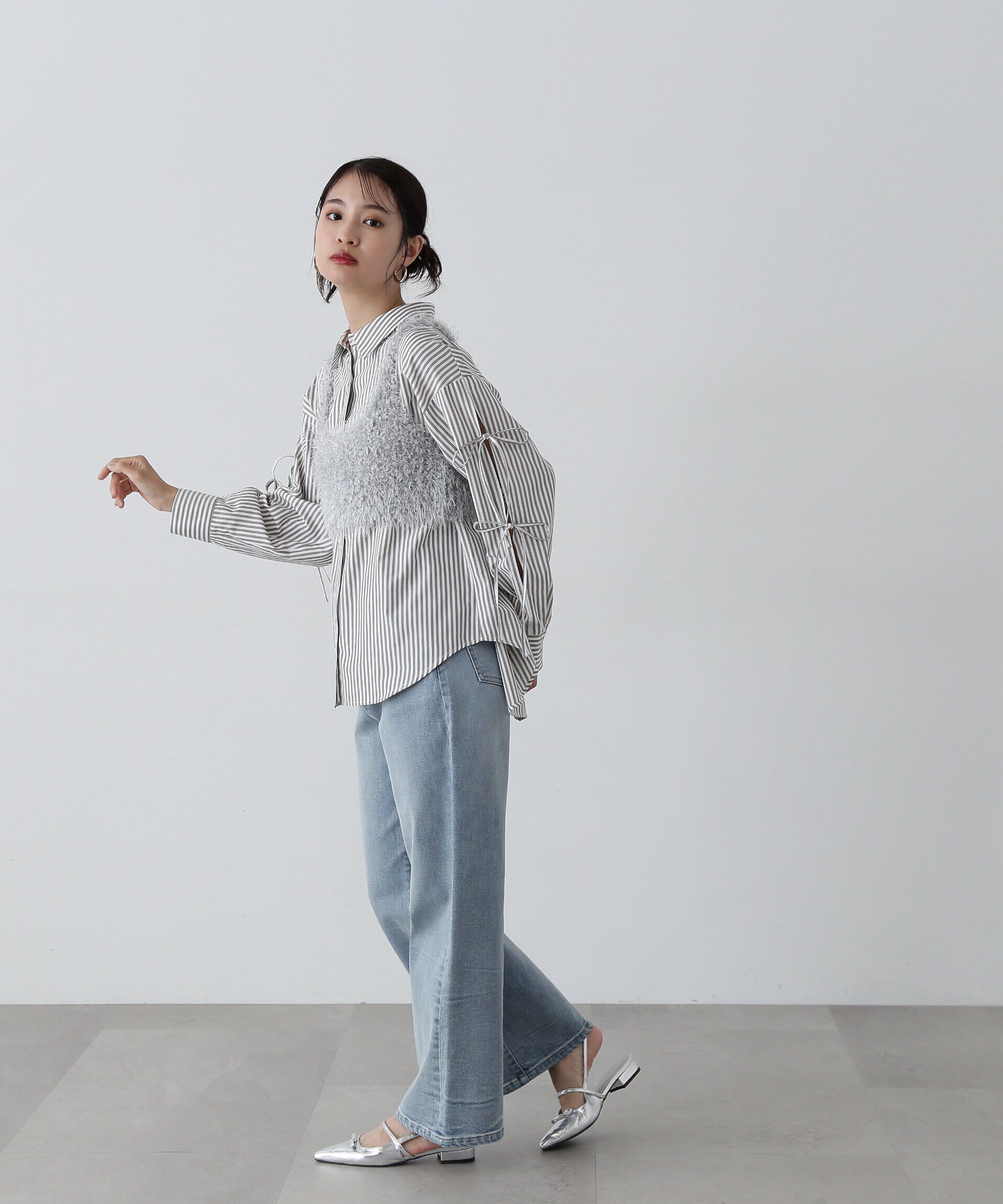  「5ポケットワイドデニムパンツ」|その他|