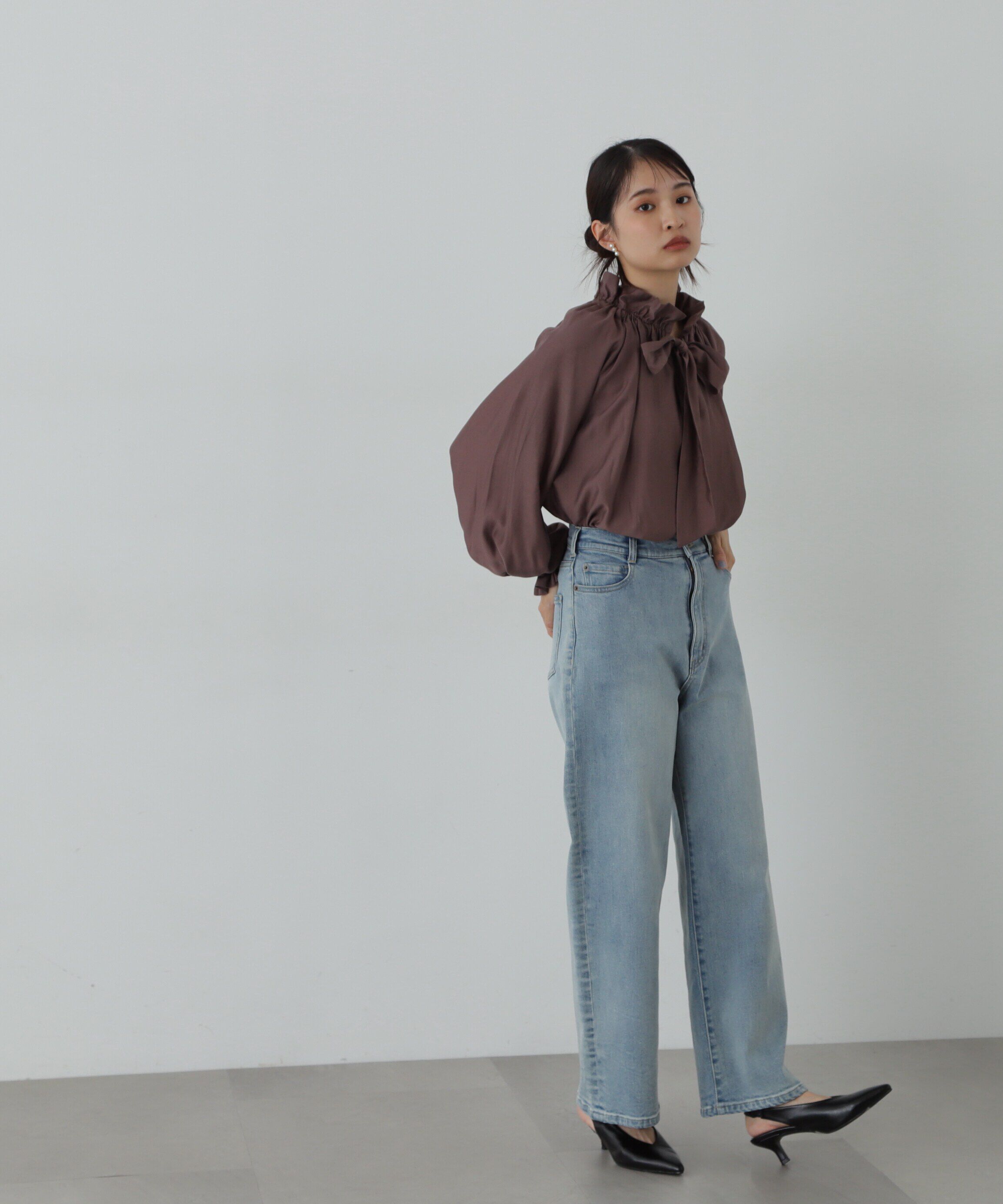  「5ポケットワイドデニムパンツ」|その他|