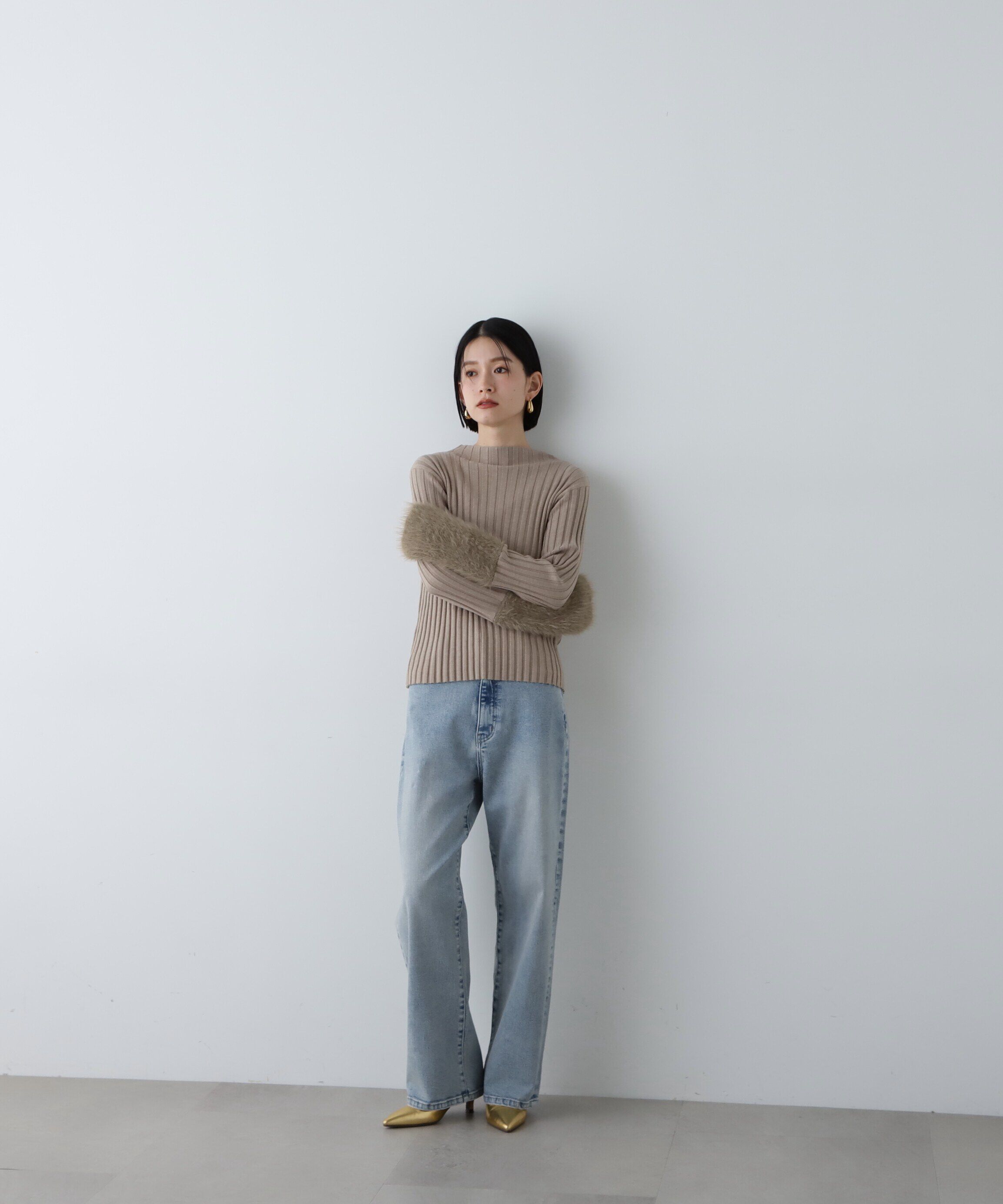  「5ポケットワイドデニムパンツ」|その他|