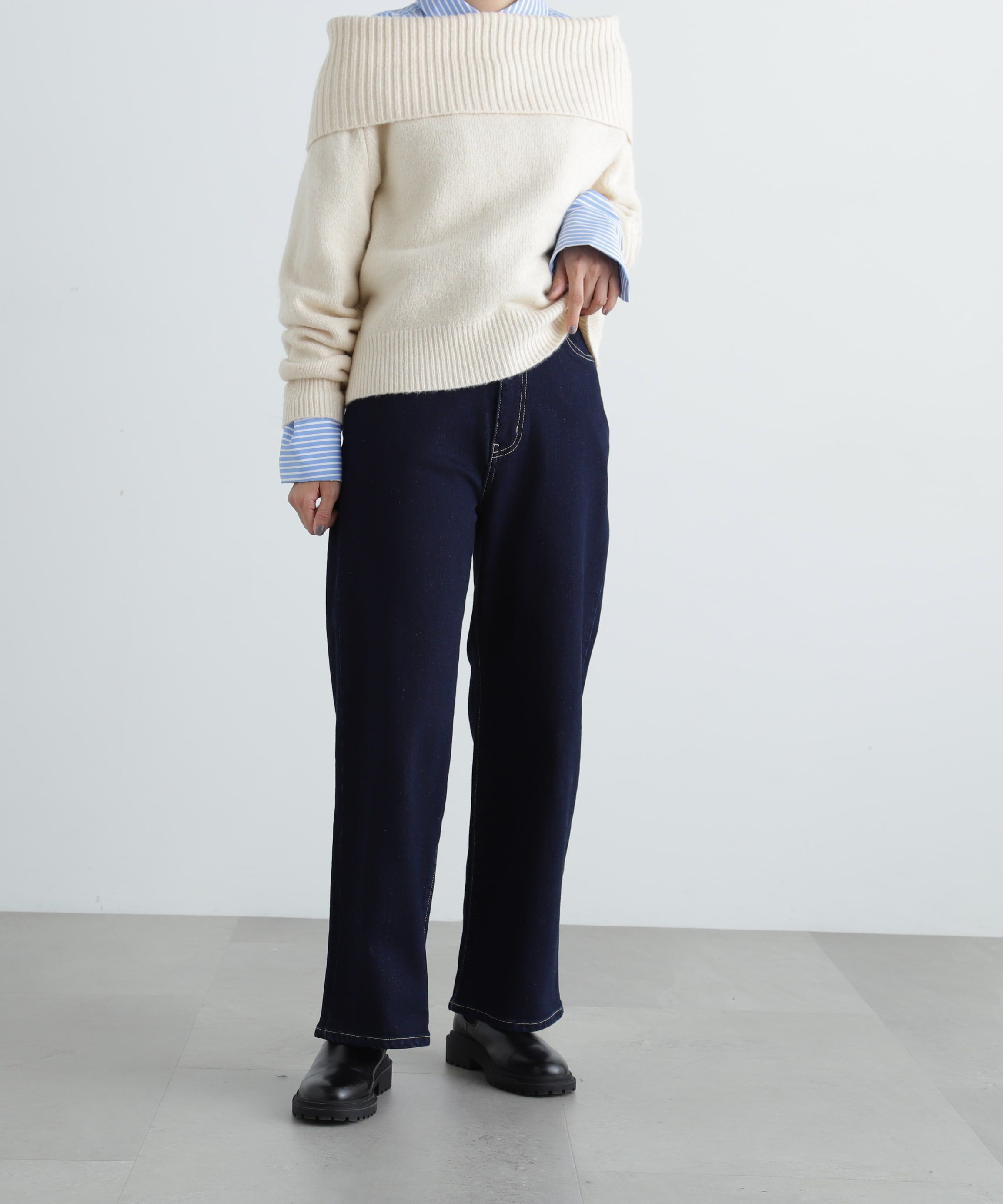  「5ポケットワイドデニムパンツ」|その他|ワンウォッシ