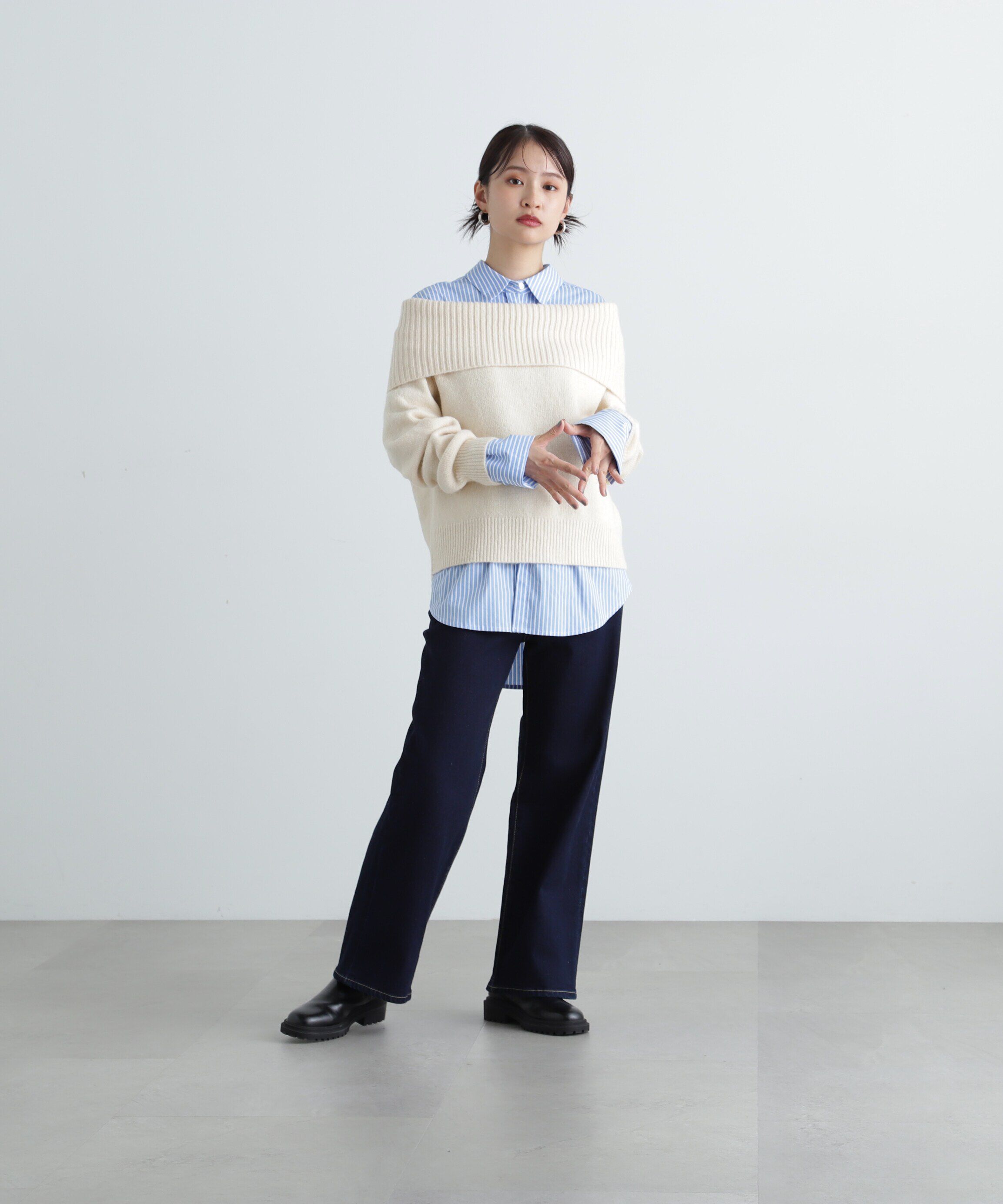  「5ポケットワイドデニムパンツ」|その他|