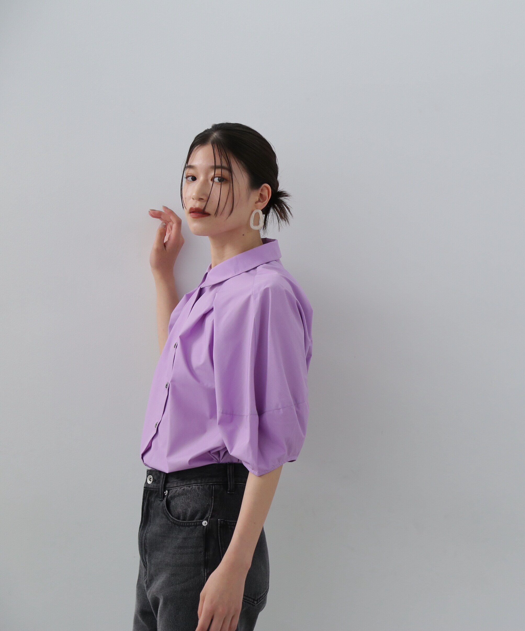  「ランタンスリーブブラウス」|シャツ・ブラウス|