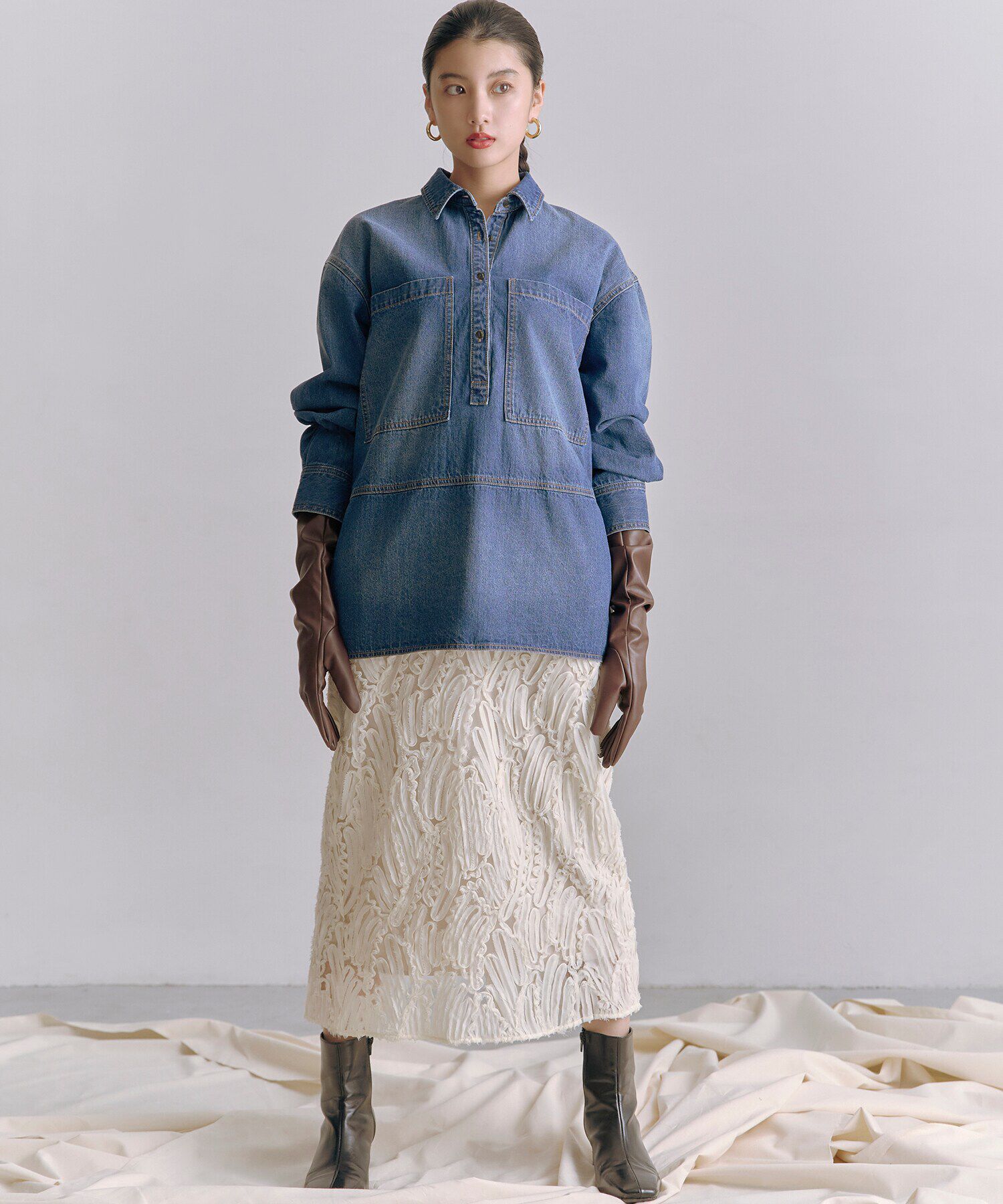  「センターシームショートブーツ」|その他|