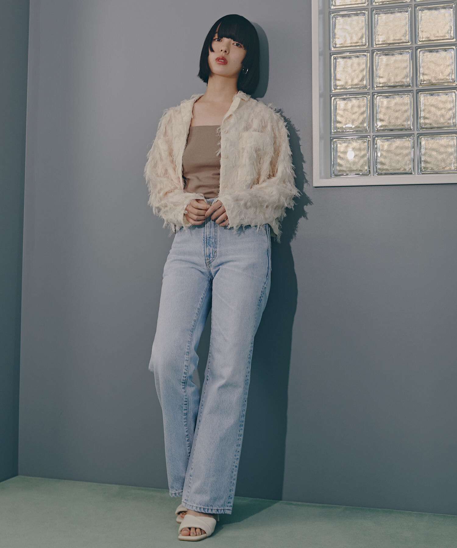  「ヴィンテージフレアデニムパンツ」|その他|