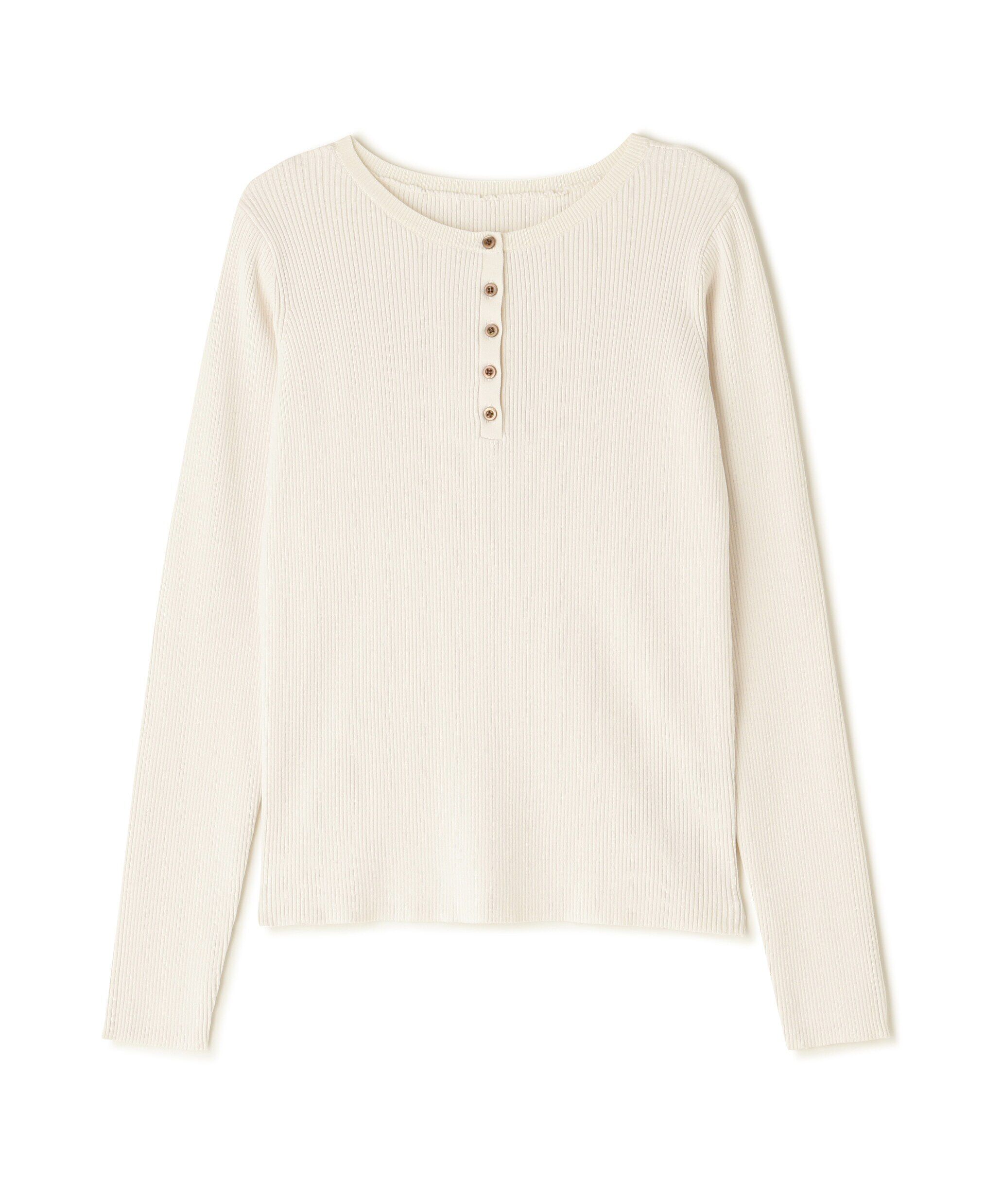  「ヘンリーネックプルオーバーニット」|ニット・セーター|