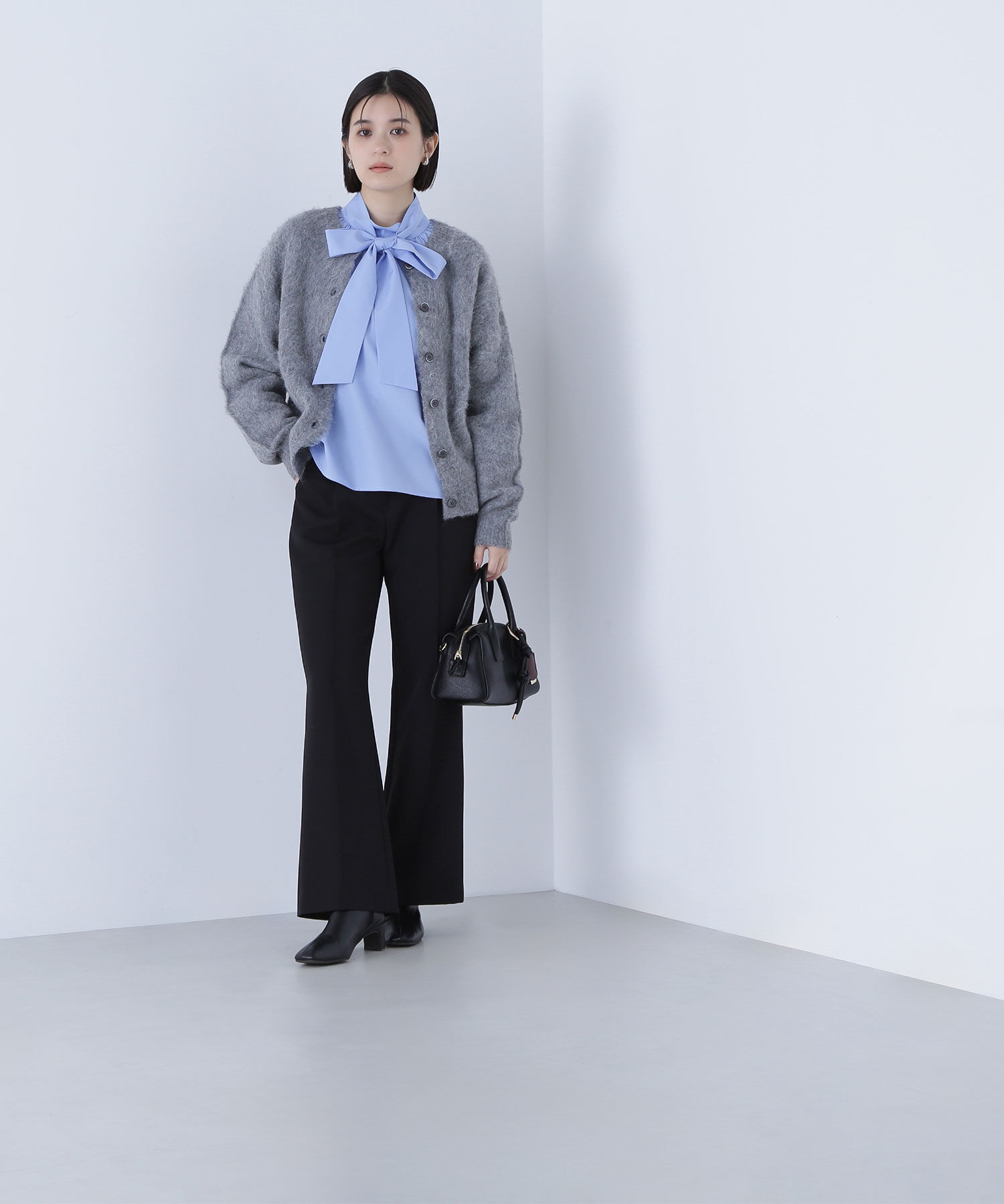  「2wayヘアリーカーディガン」|ニット・セーター|