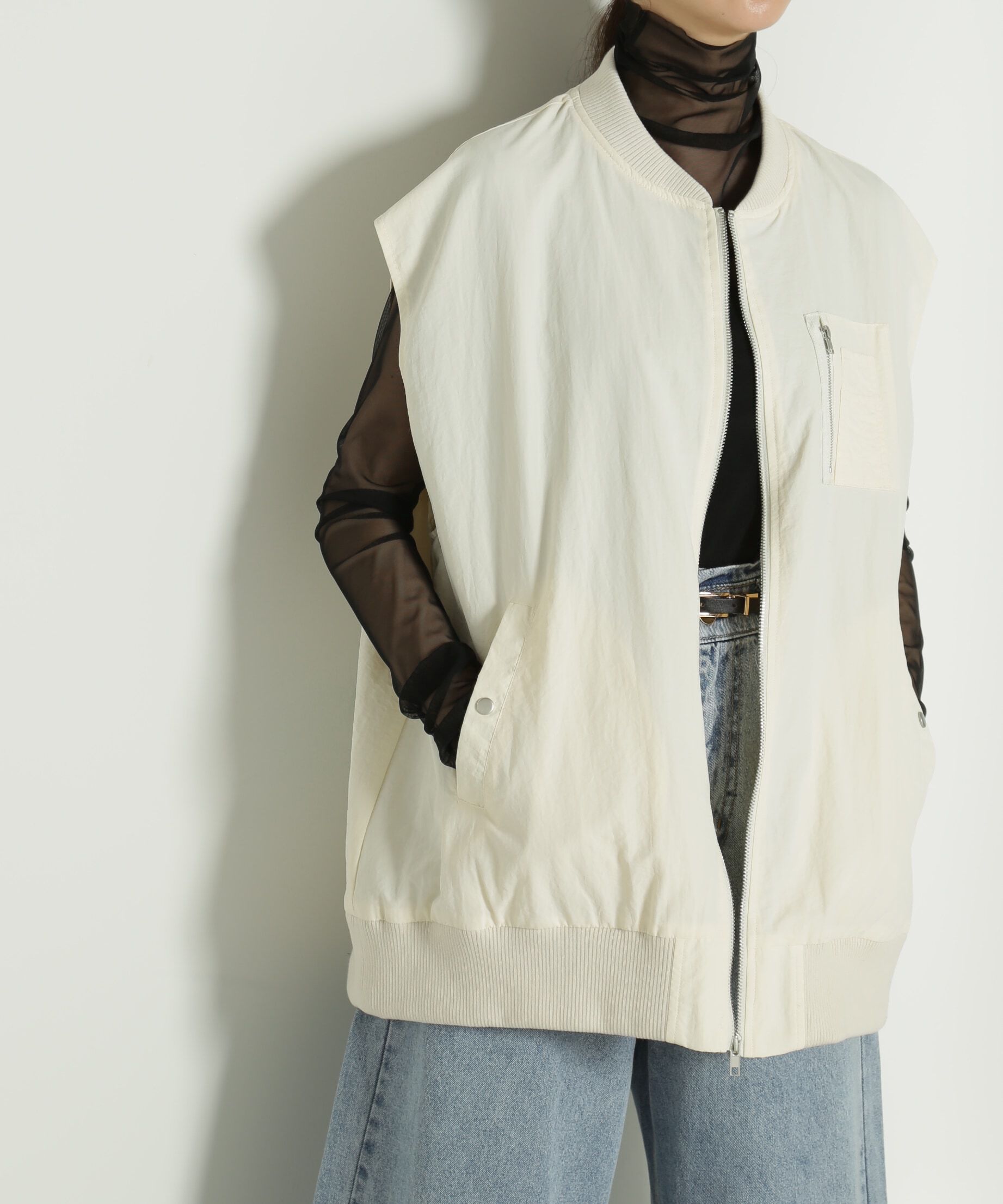  「MA1ジレ」|ブルゾン・スタジャン|