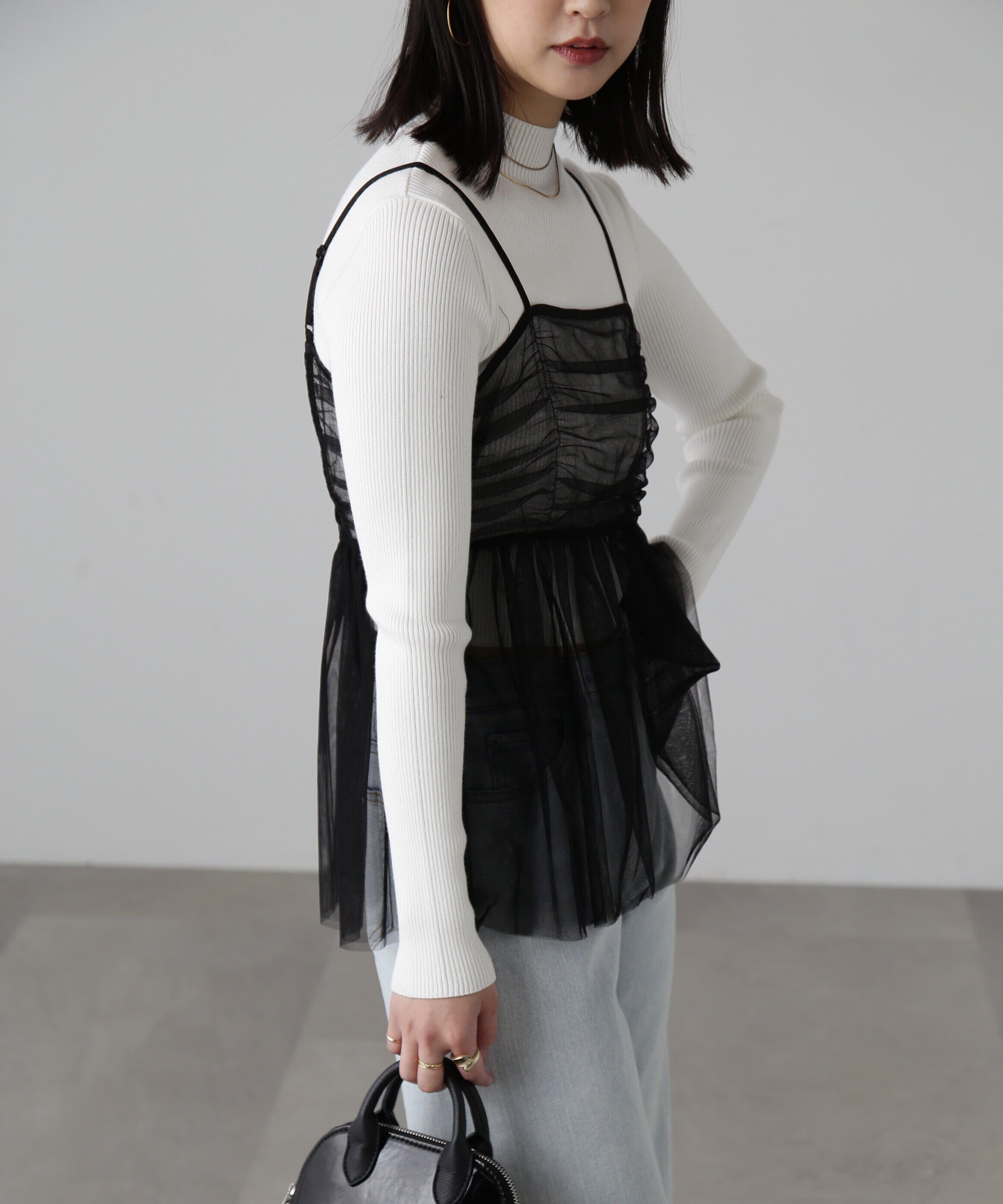  「チュールビスチェ」|シャツ・ブラウス|