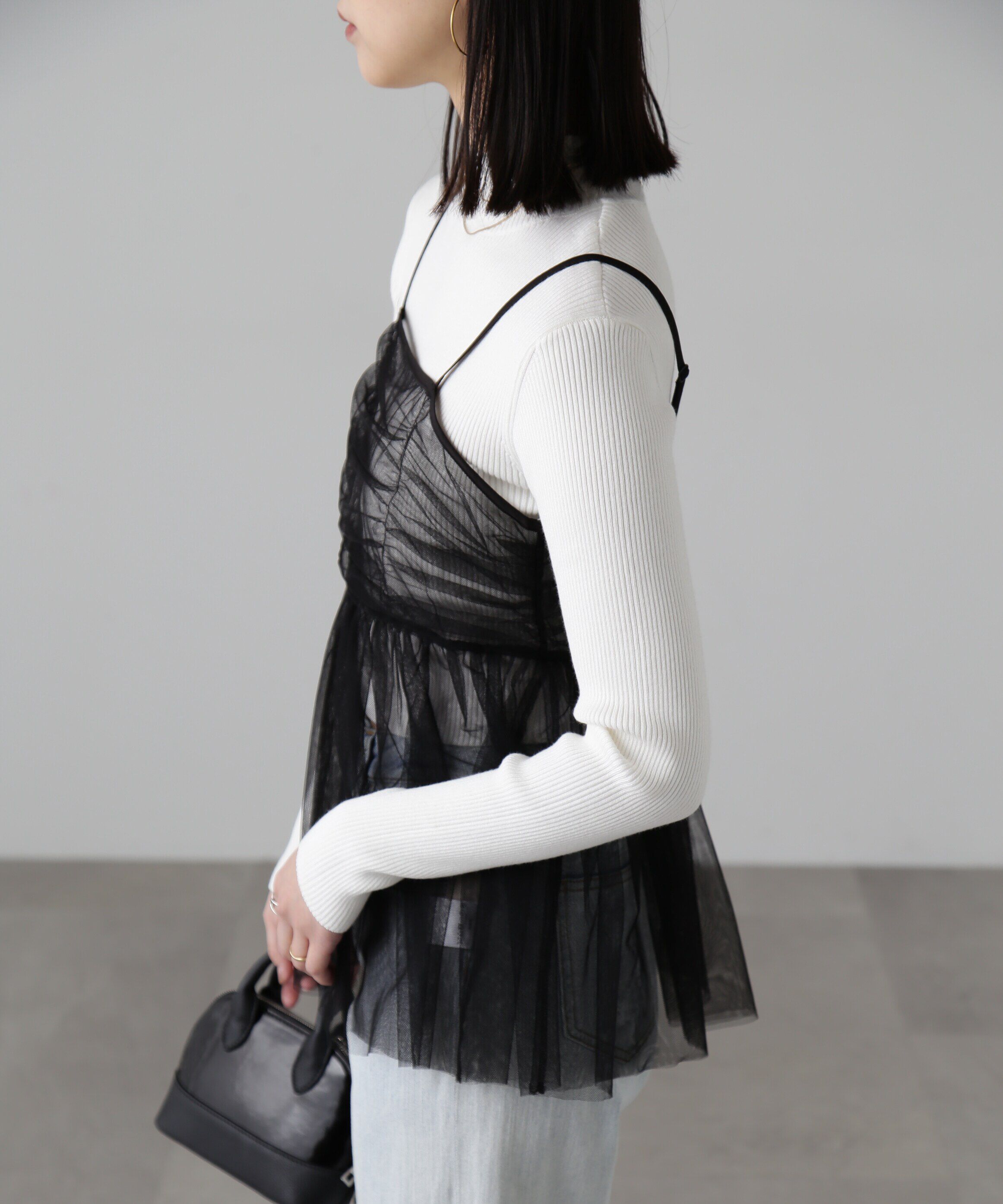  「チュールビスチェ」|シャツ・ブラウス|