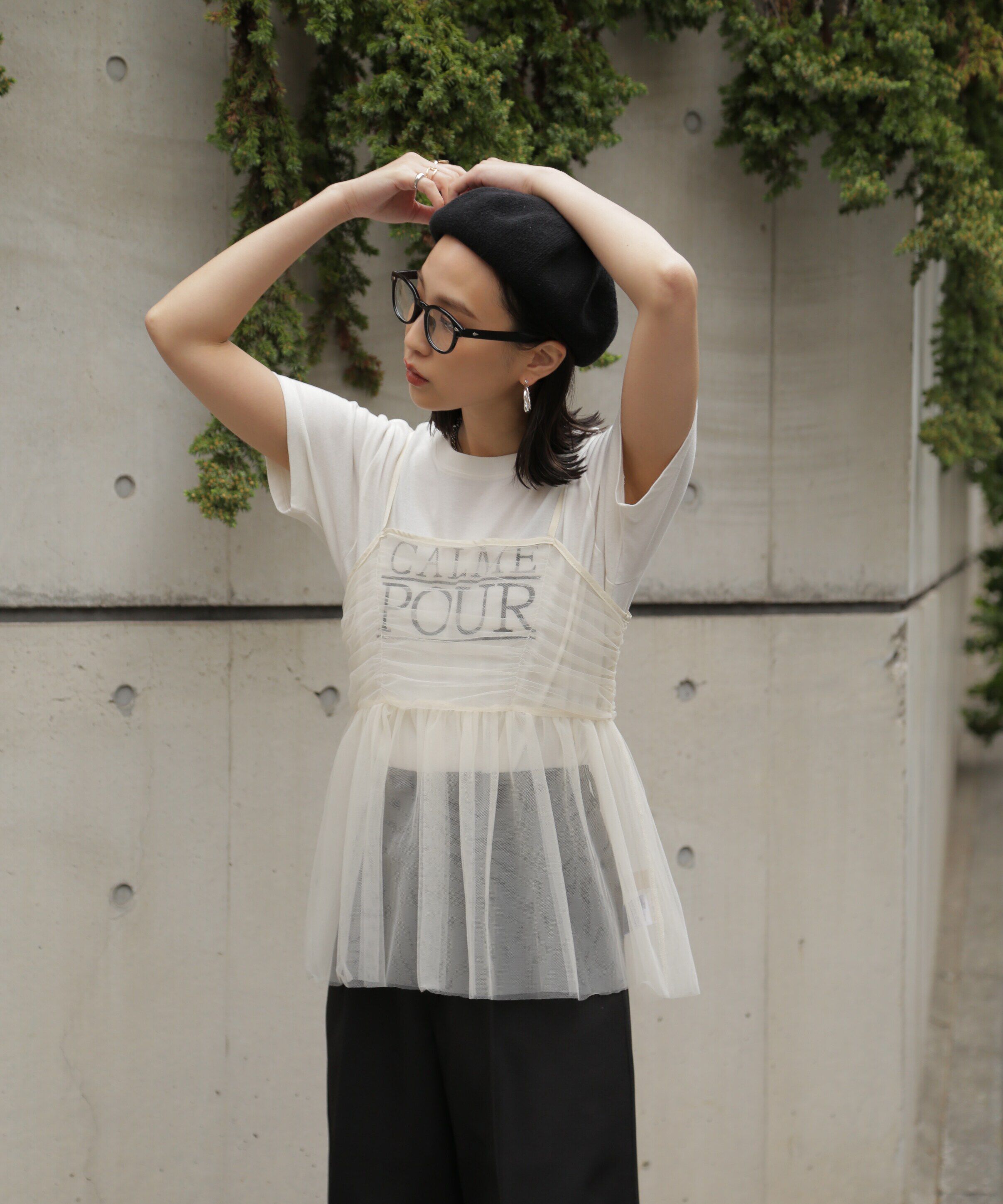  「チュールビスチェ」|シャツ・ブラウス|