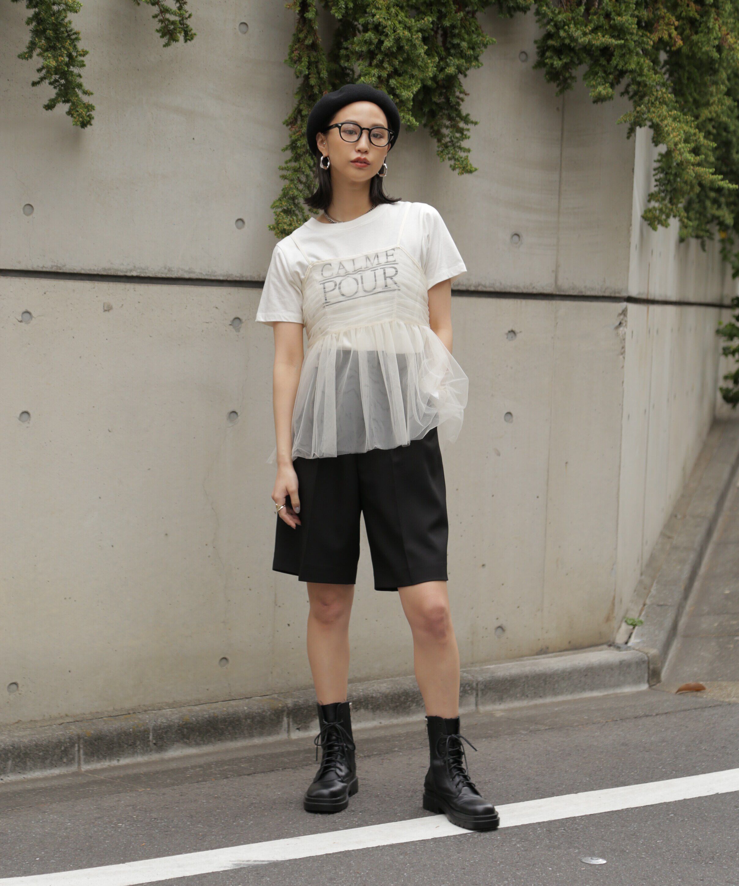  「チュールビスチェ」|シャツ・ブラウス|