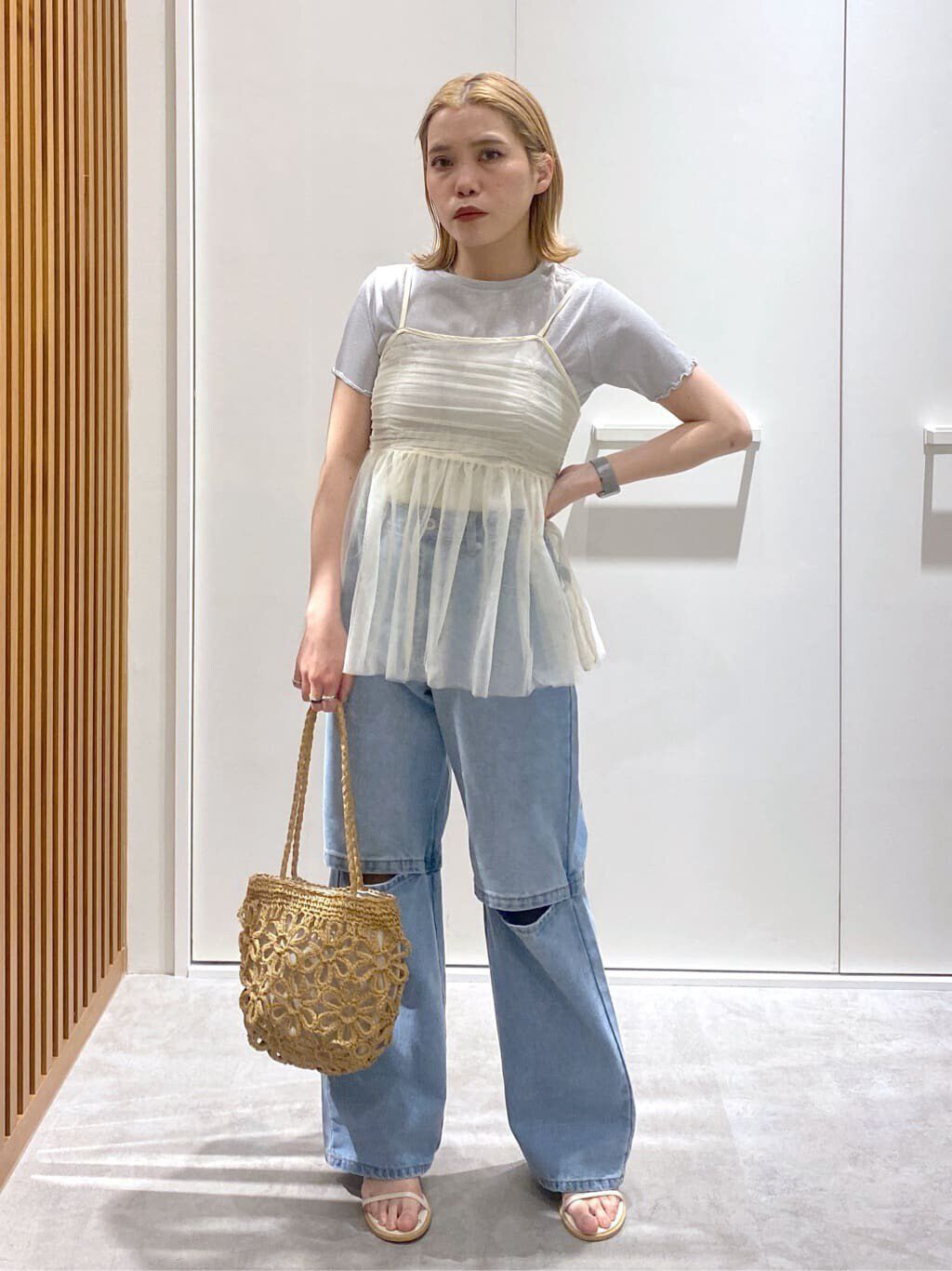  「チュールビスチェ」|シャツ・ブラウス|