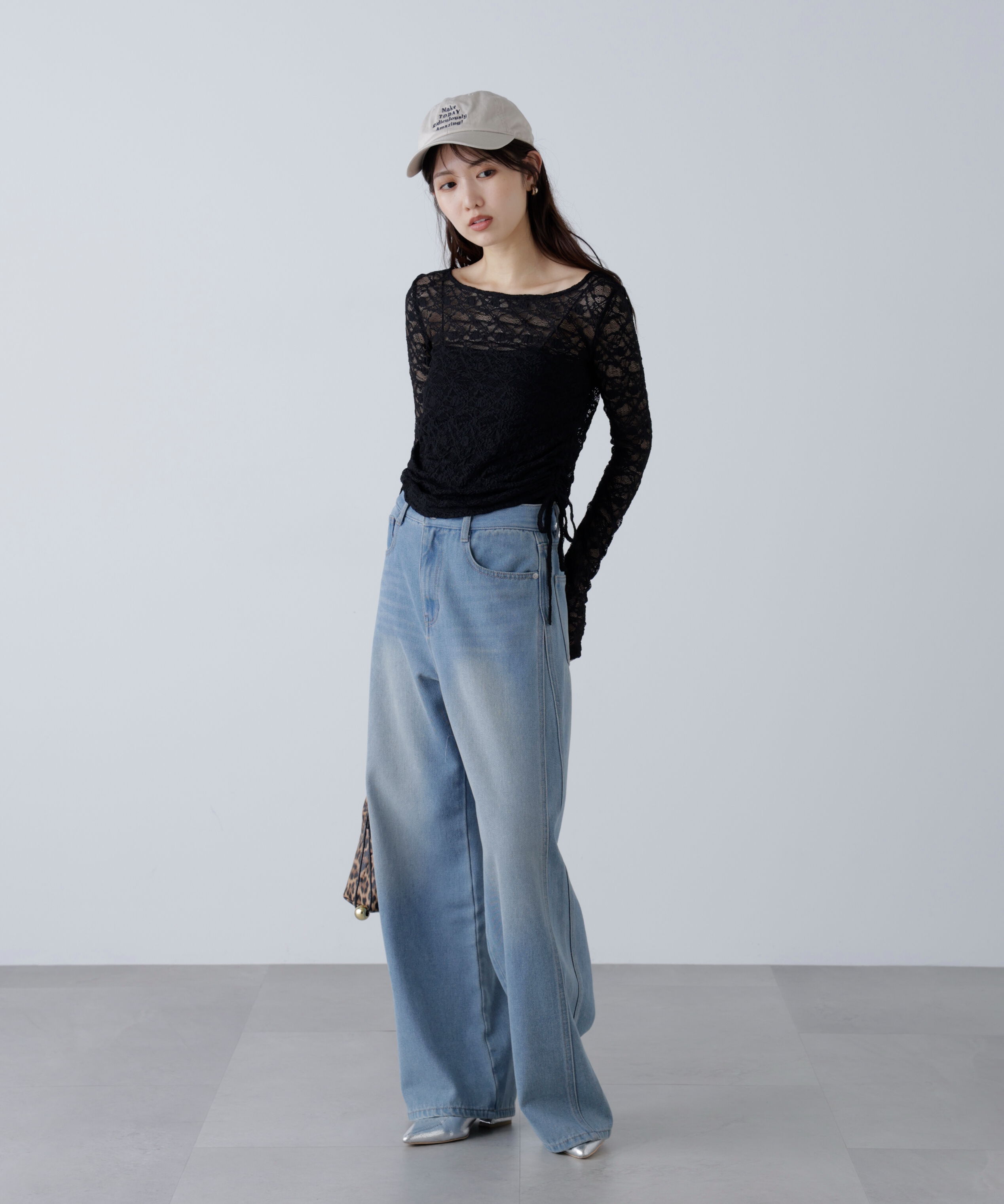  「サイドドロストレースカットソー」|Tシャツ・カットソー|