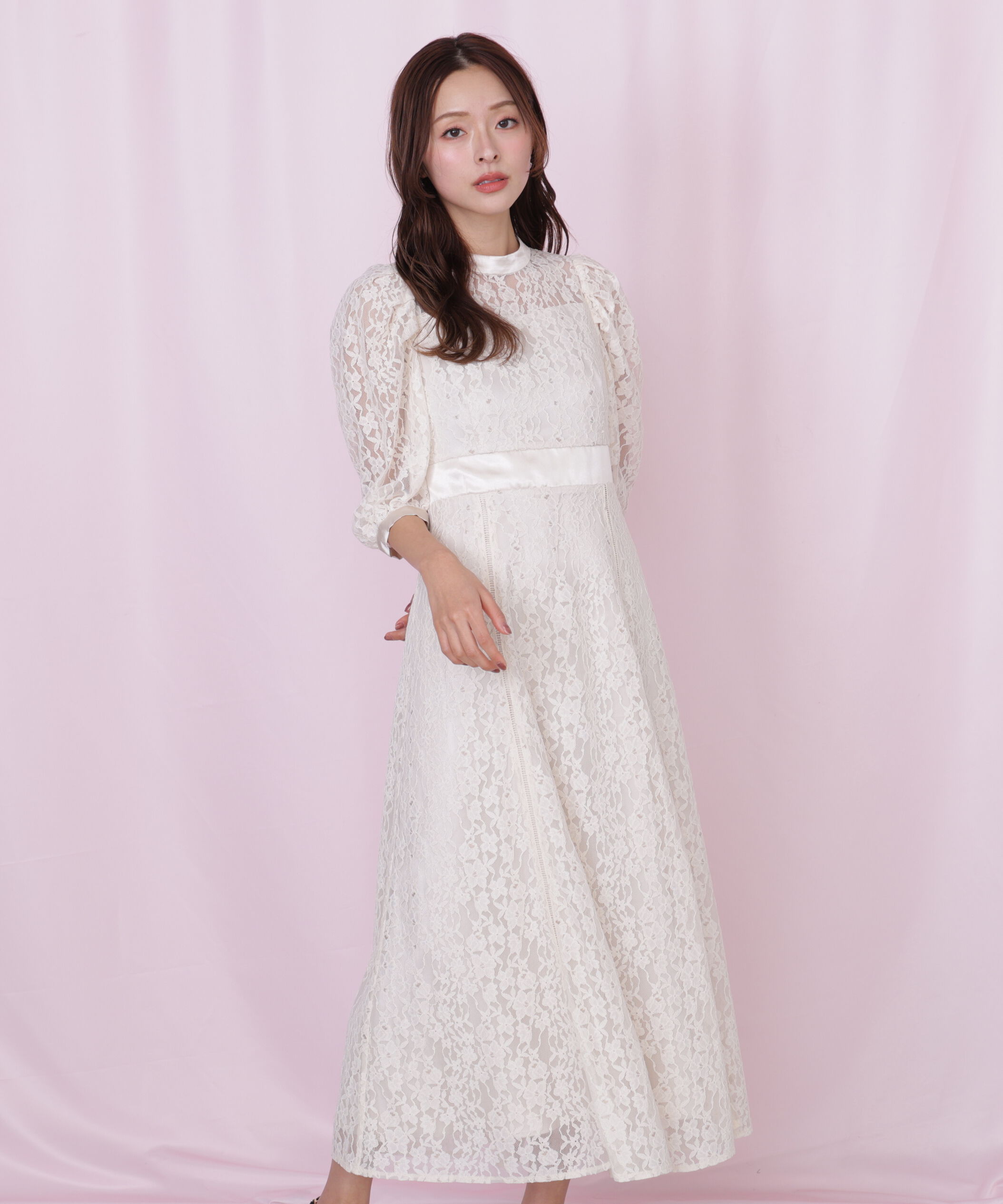  「レースワンピース」|ワンピース|ホワイト