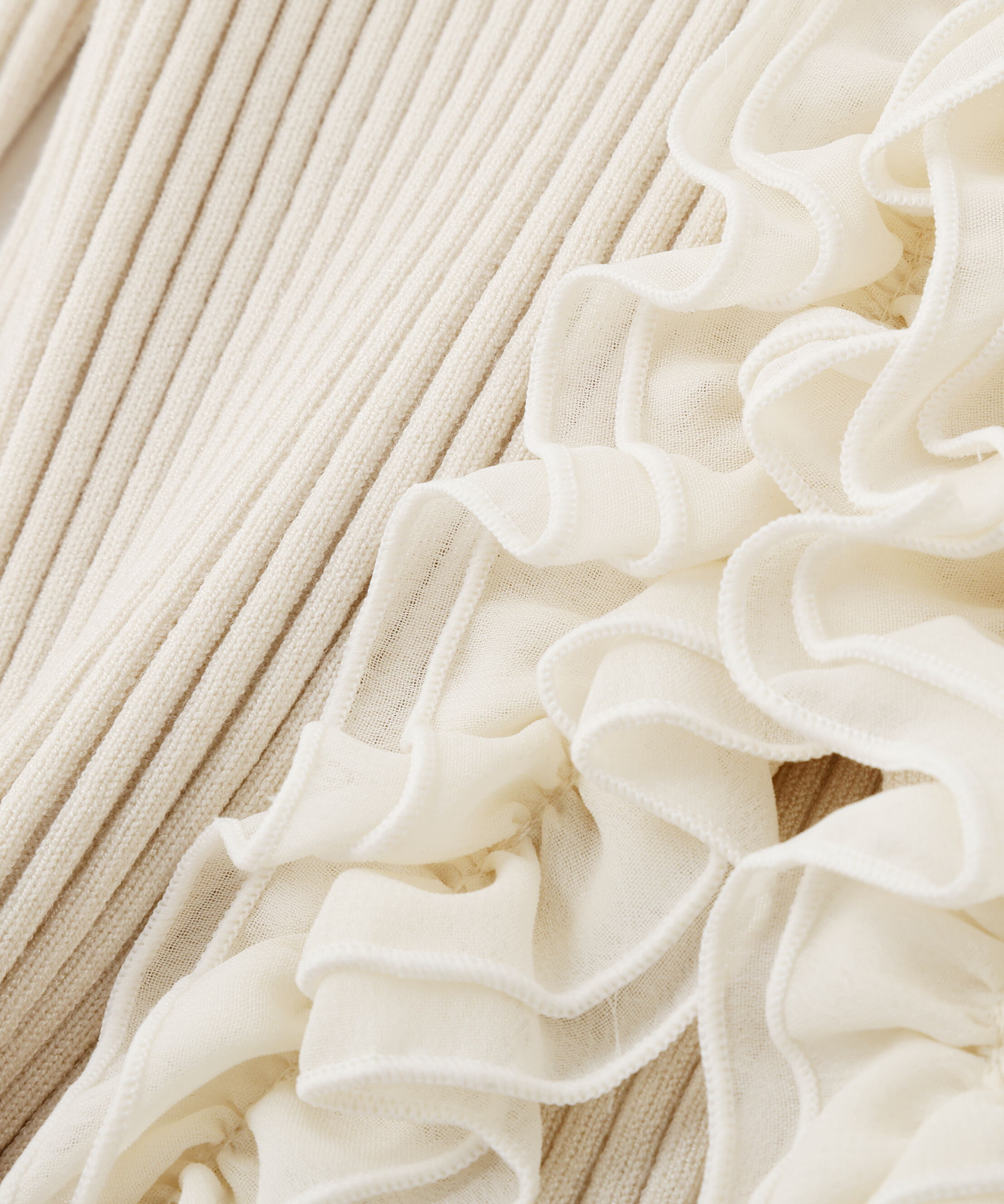  「フリルトリムニット」|ニット・セーター|