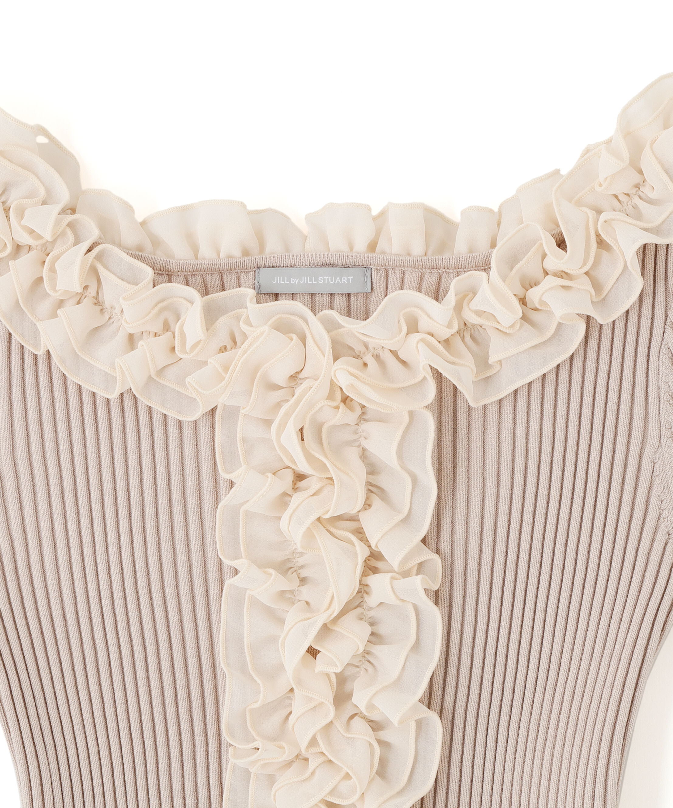  「フリルトリムニット」|ニット・セーター|