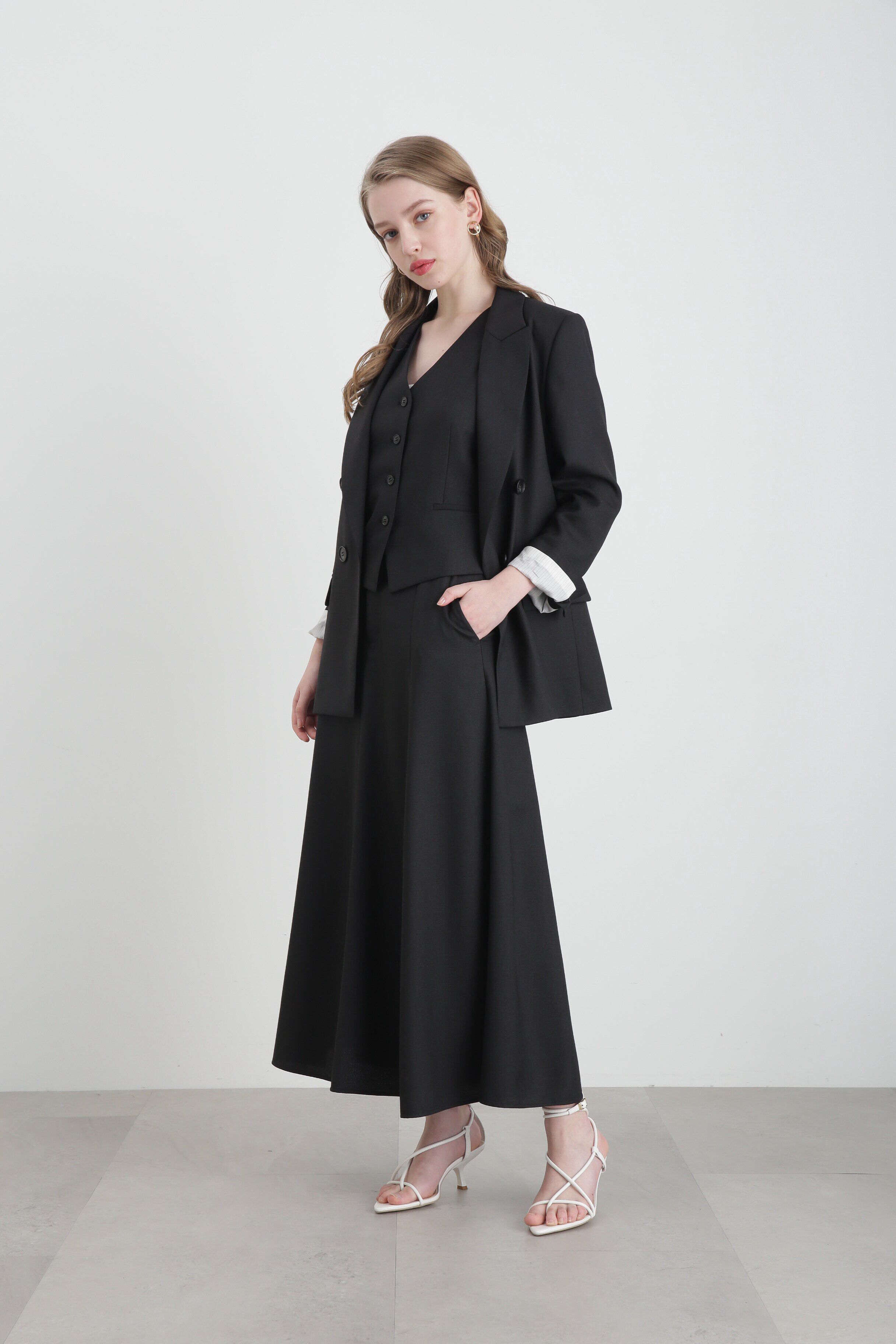  「◆ゴアードロングスカート」|スカート|