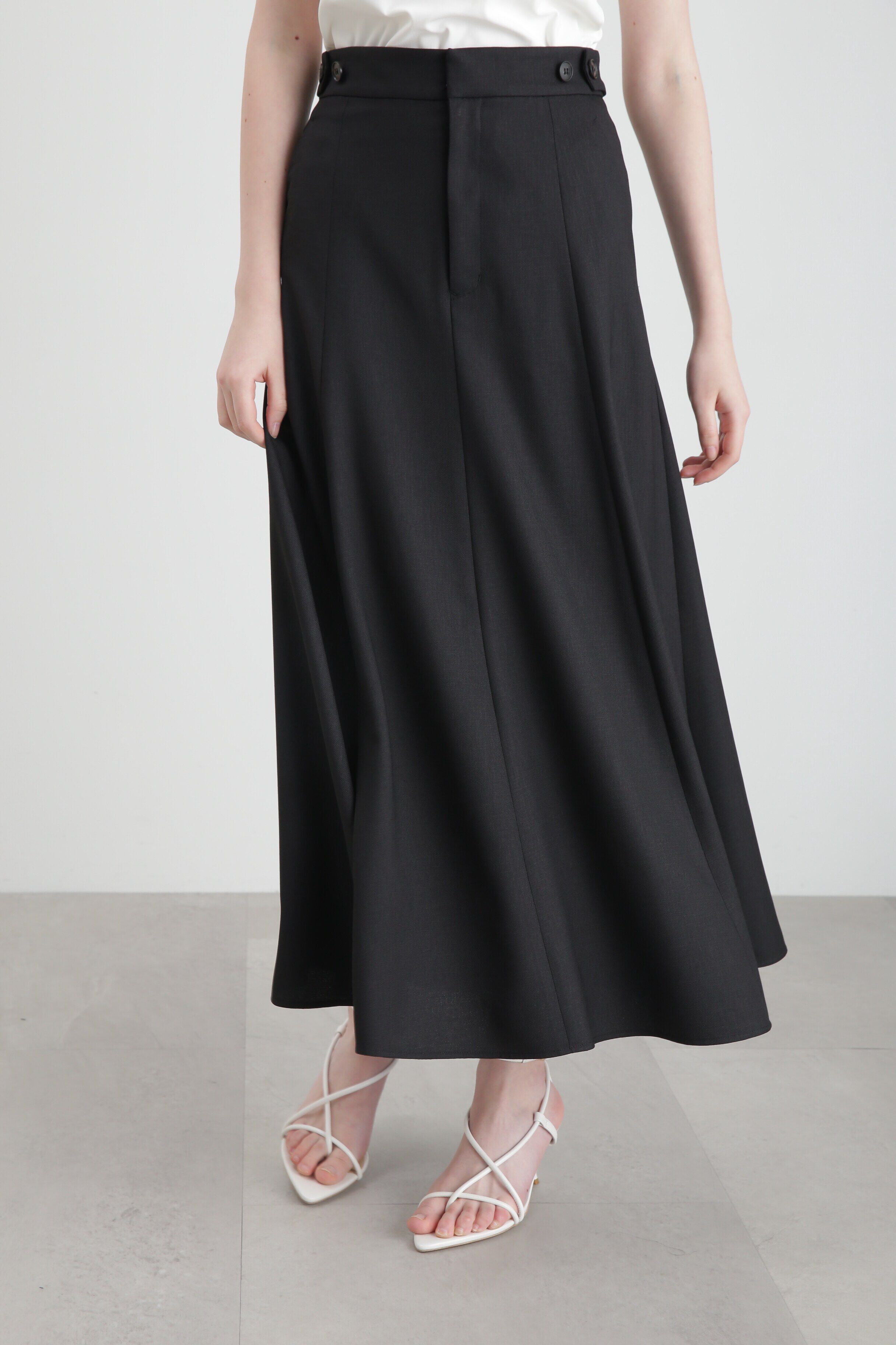  「◆ゴアードロングスカート」|スカート|