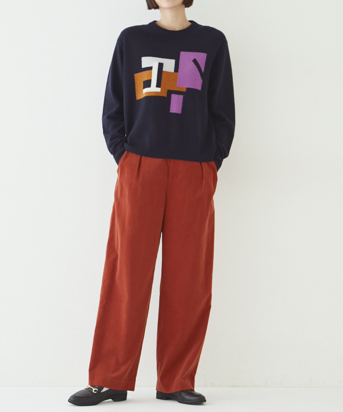  「◆エアーコールセミワイドパンツ」|その他|