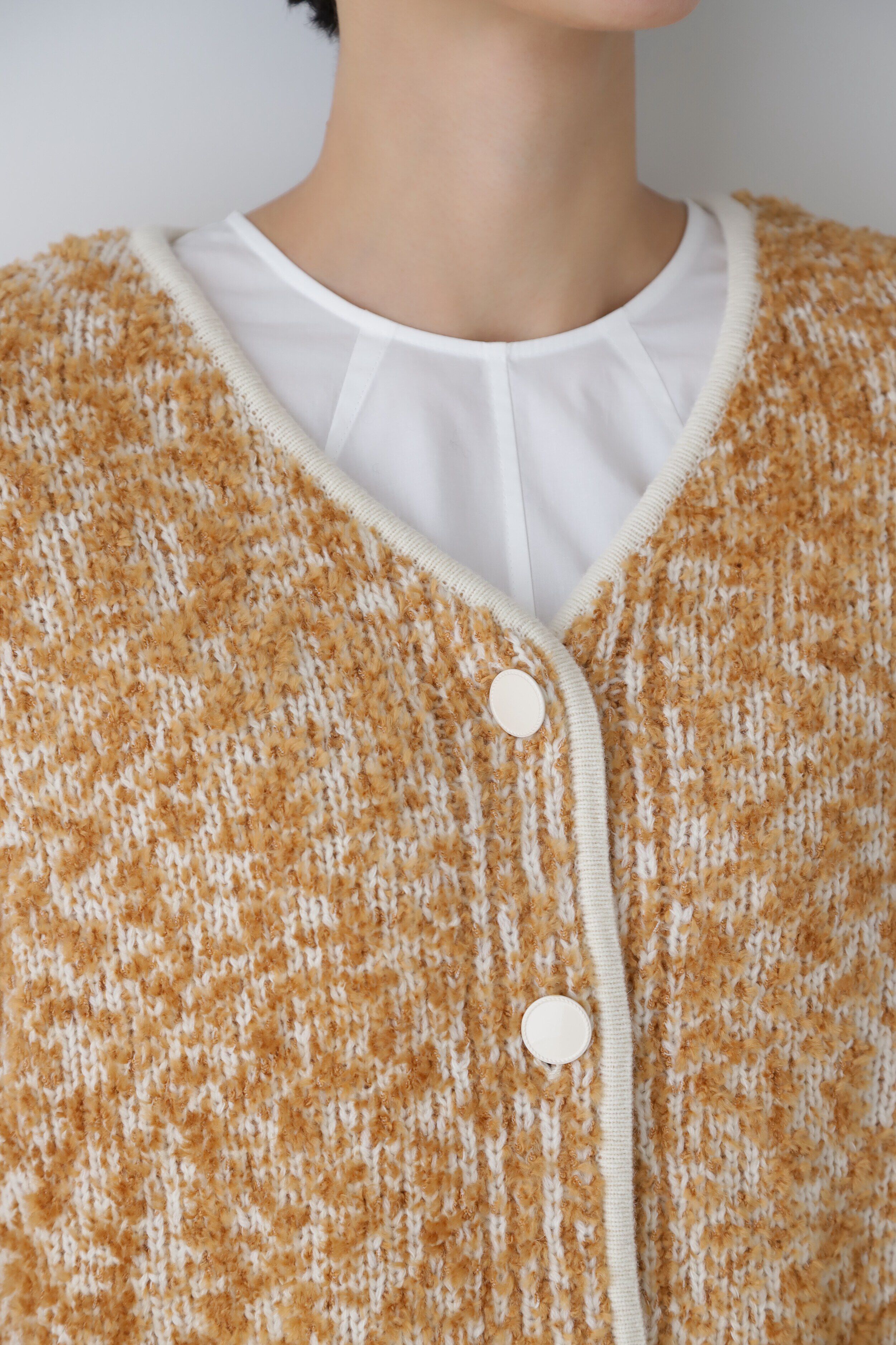  「◆フェザーミックスニットカーディガン」|ニット・セーター|