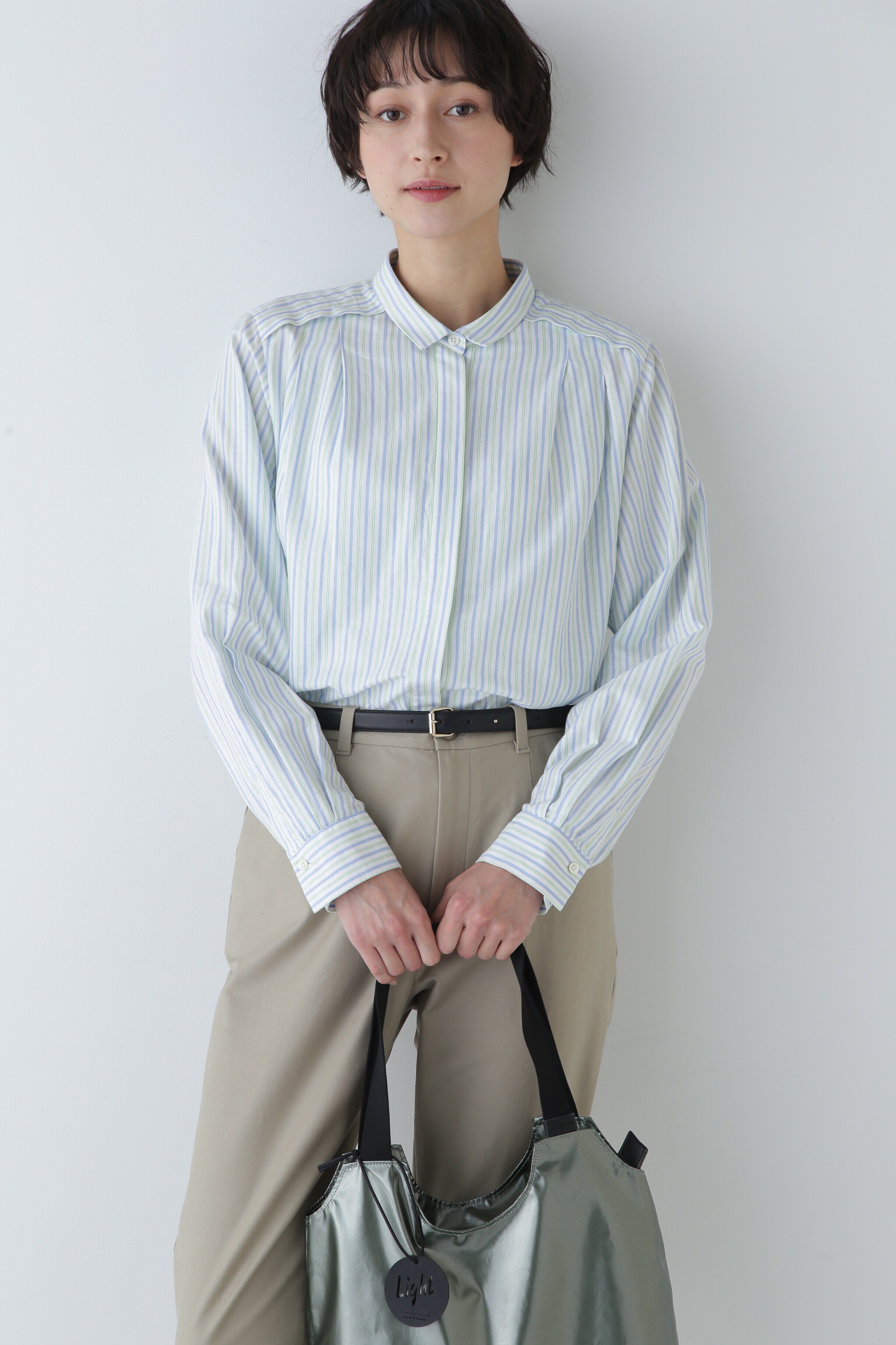  「◆ストライプブラウス」|シャツ・ブラウス|グリーンスト 3