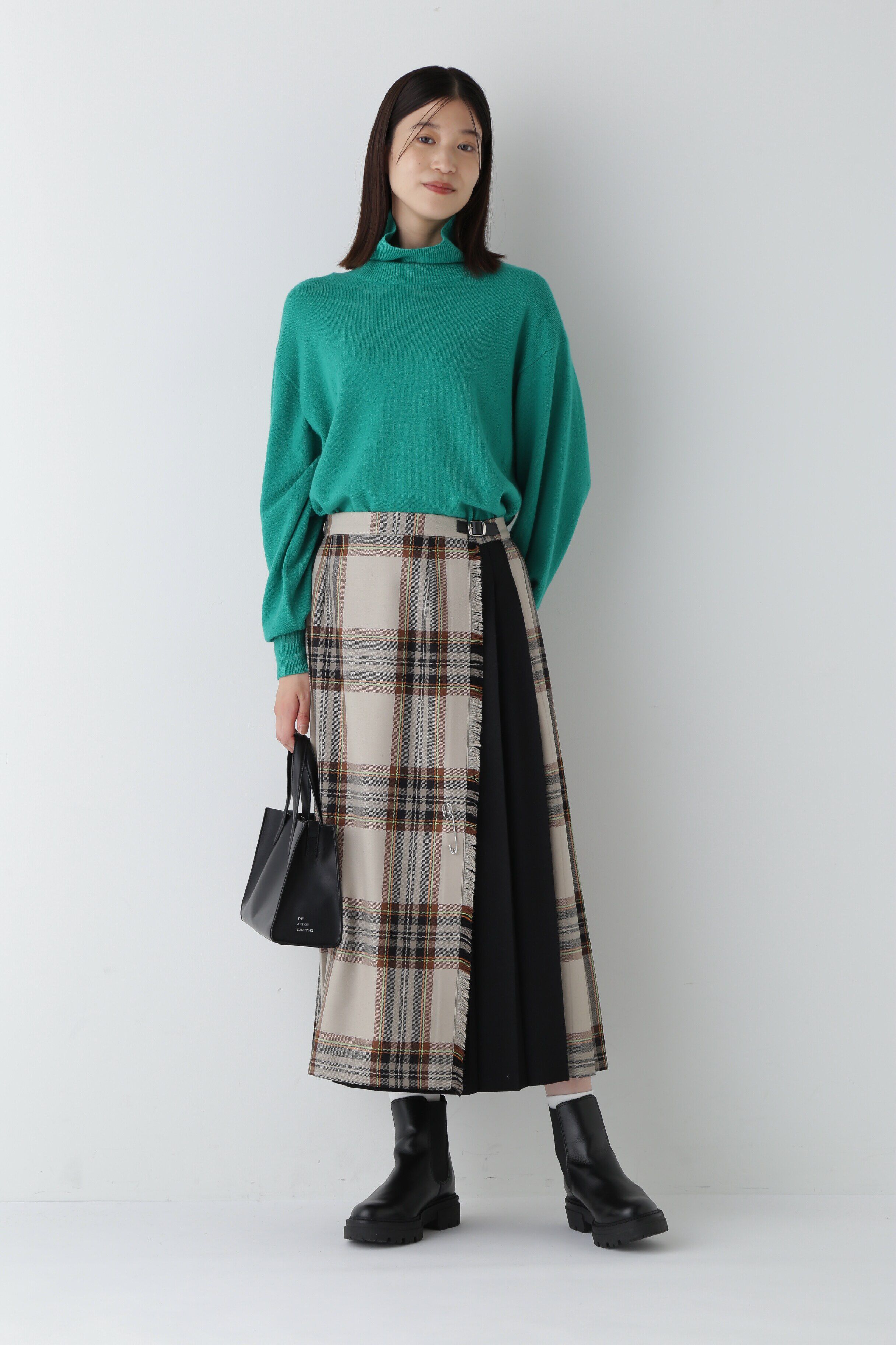  「◆ソフトタッチウールハイネックプルオーバー」|ニット・セーター|